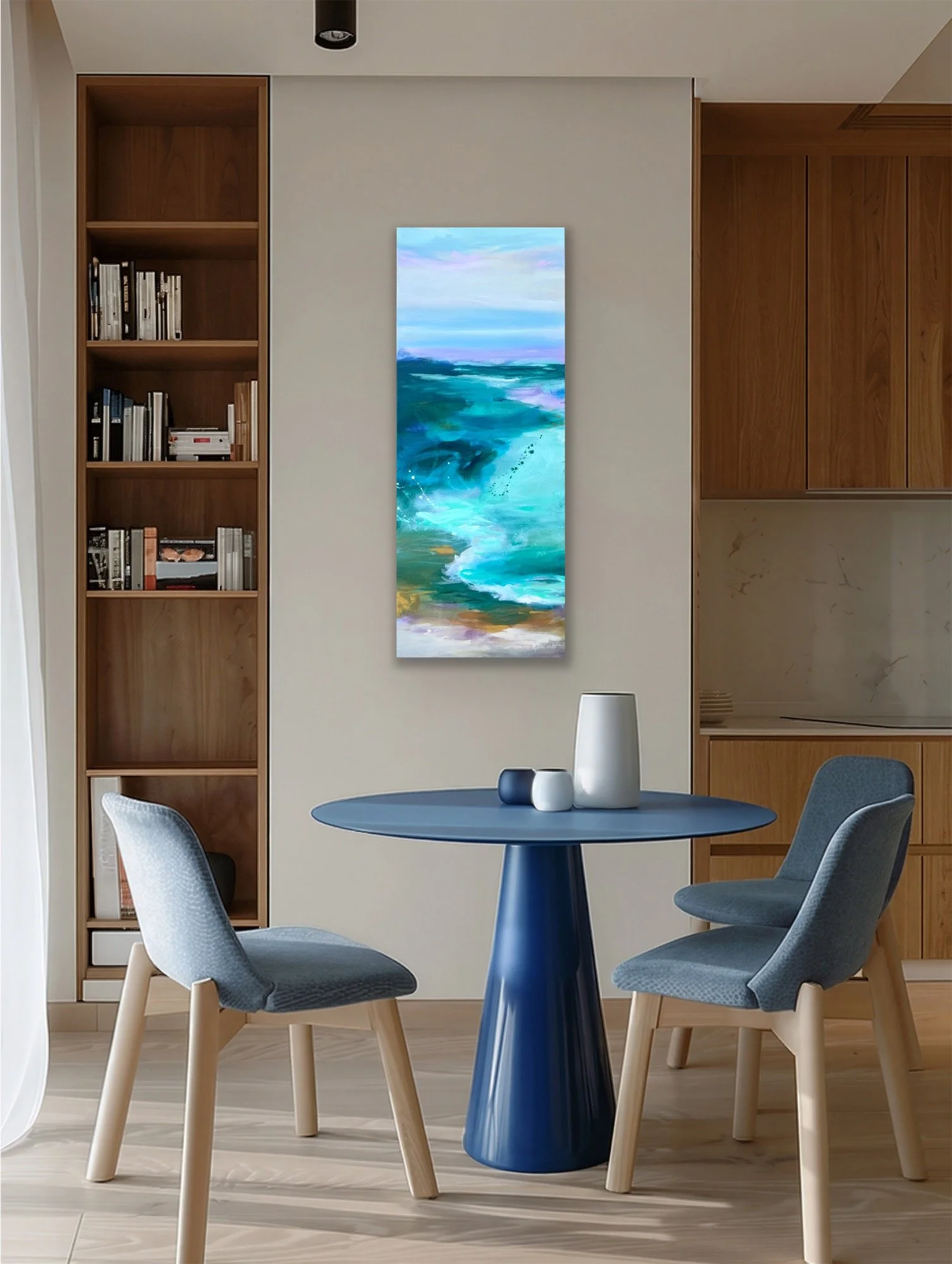 California Coastal art by Karla Preciado