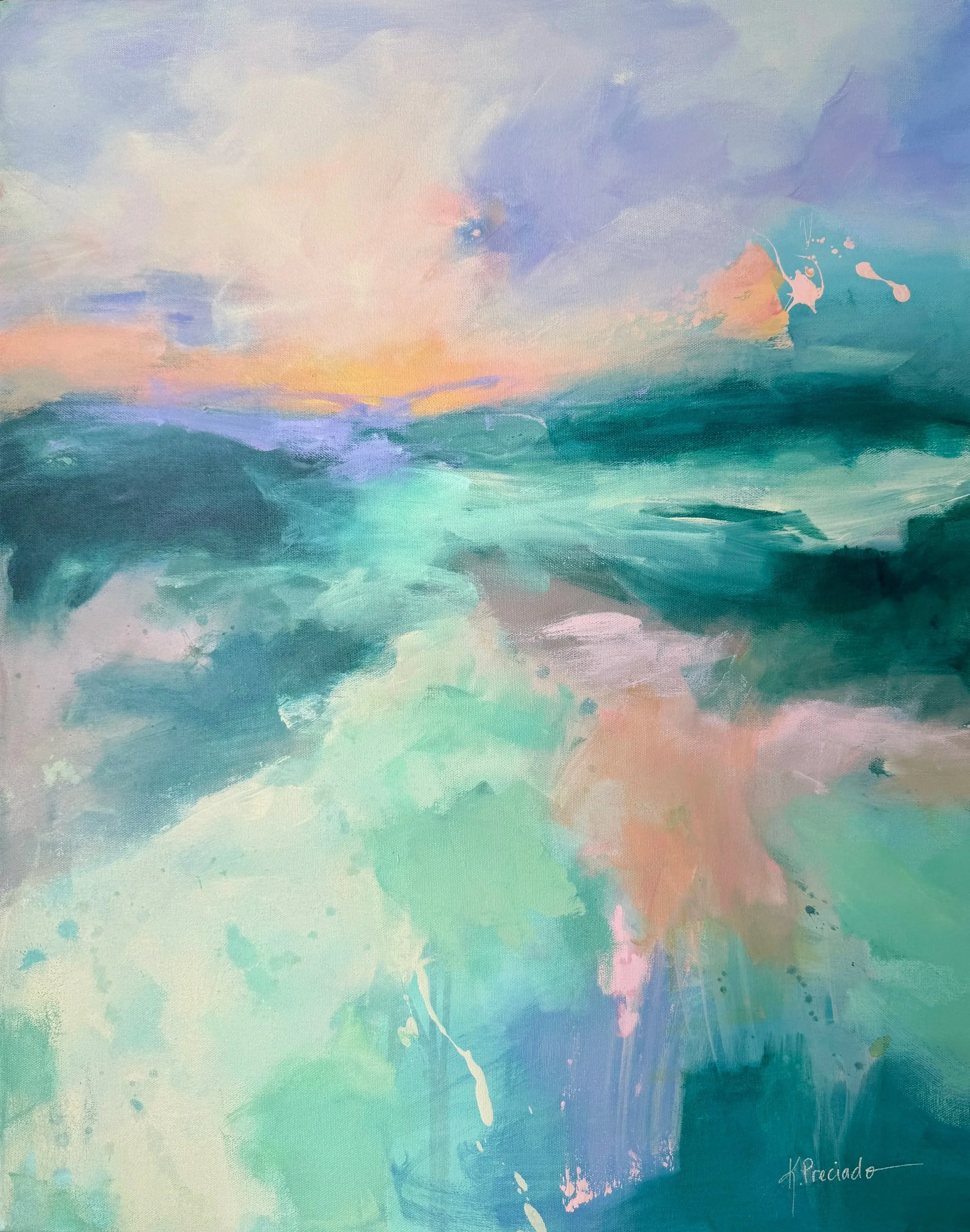 Fun in the Sun seascape by Karla Preciao