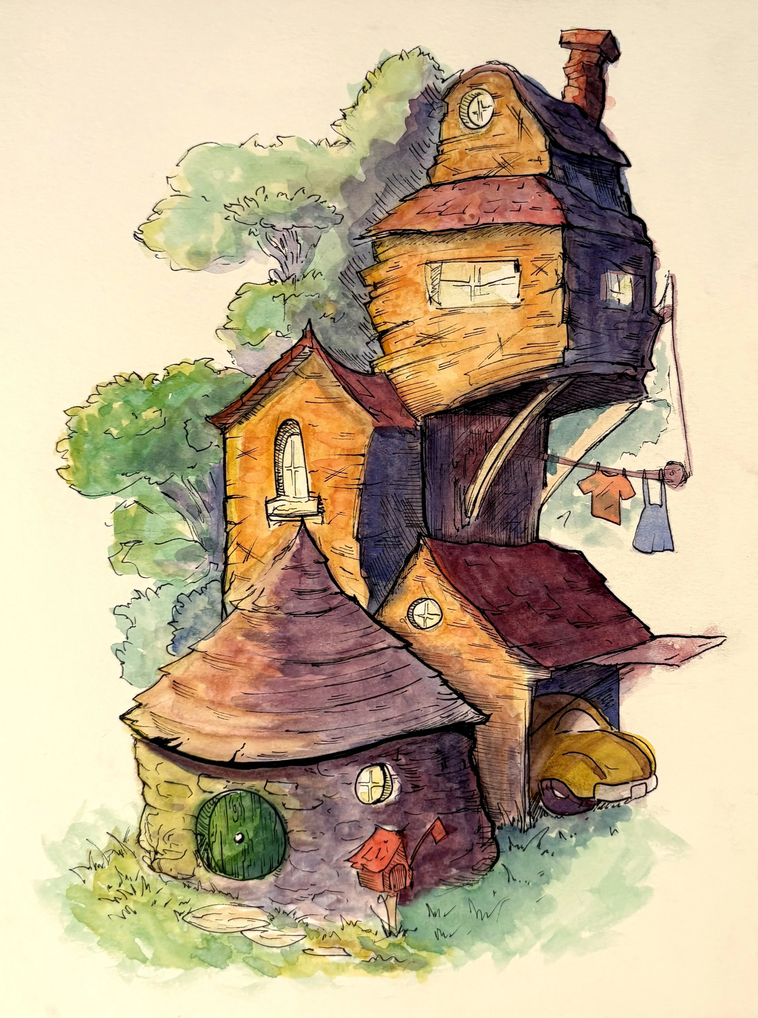 Wood House Original