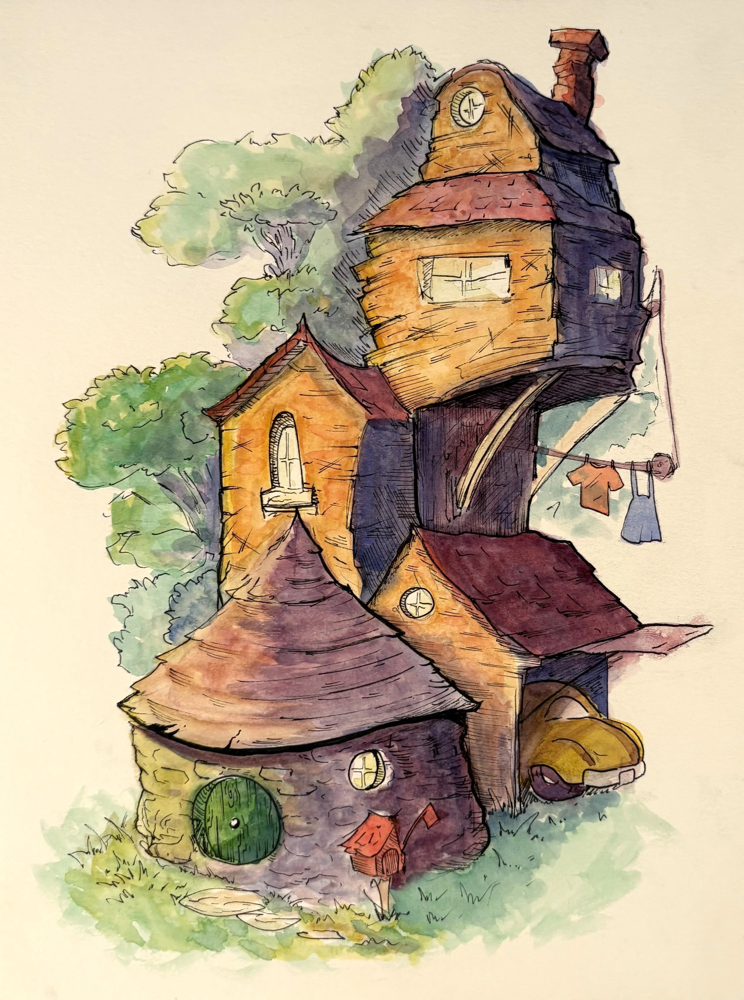Wood House