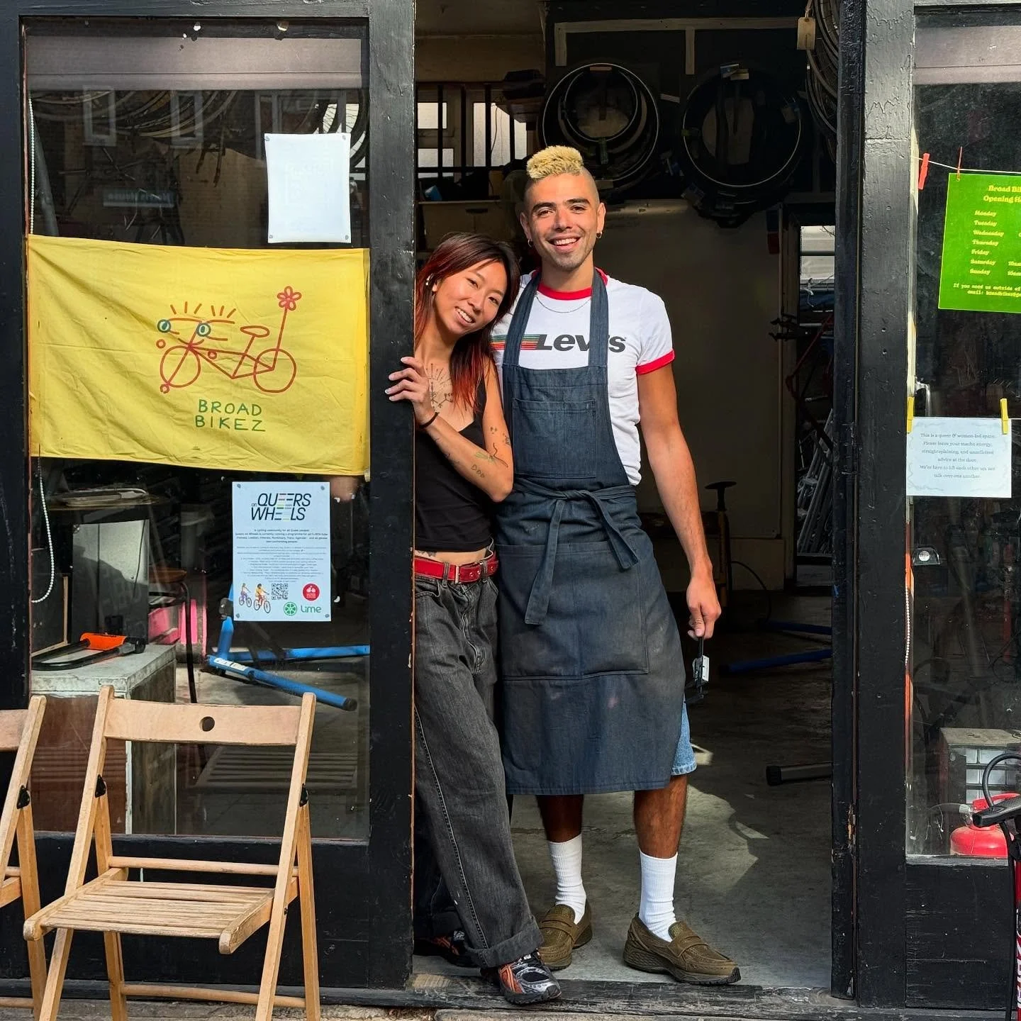 💫🚲🌼 Bike Workshop days are the best days 🌼🚲💫
Here&rsquo;s a little peek at us tinkering away &mdash; cups of tea, bikes upside-down, and plenty of laughs in between.

We&rsquo;re open for drop-ins and chats during our regular hours &mdash; come