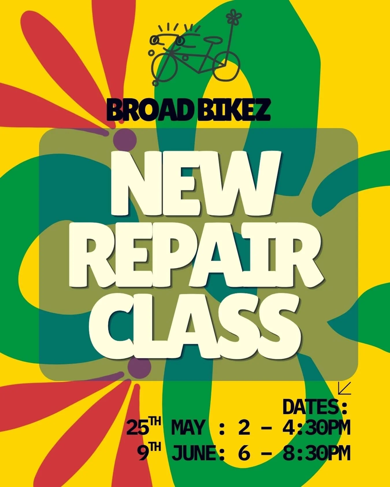 WE&rsquo;RE BACK BABY !!! 💥🚲

After being off since Christmas, BBz classes are finally back again x

We&rsquo;ve got 2 Basic Bike Maintenance classes coming up &mdash; whether you want to learn how to fix a puncture, adjust your brakes, or finally 