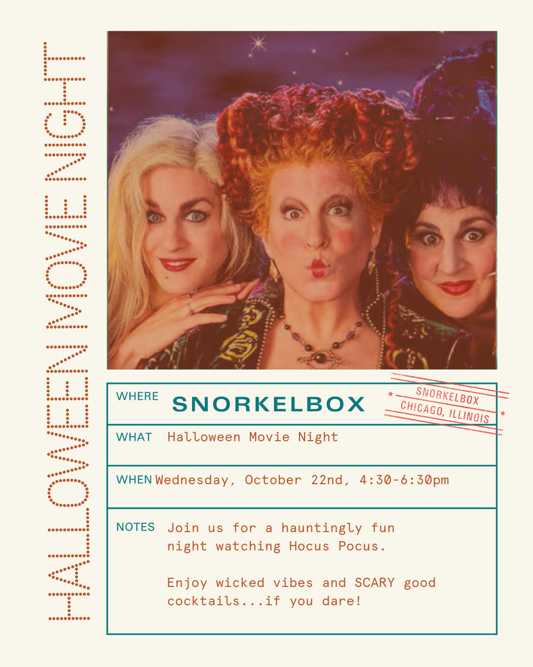 Halloween Movie Night! (Copy)