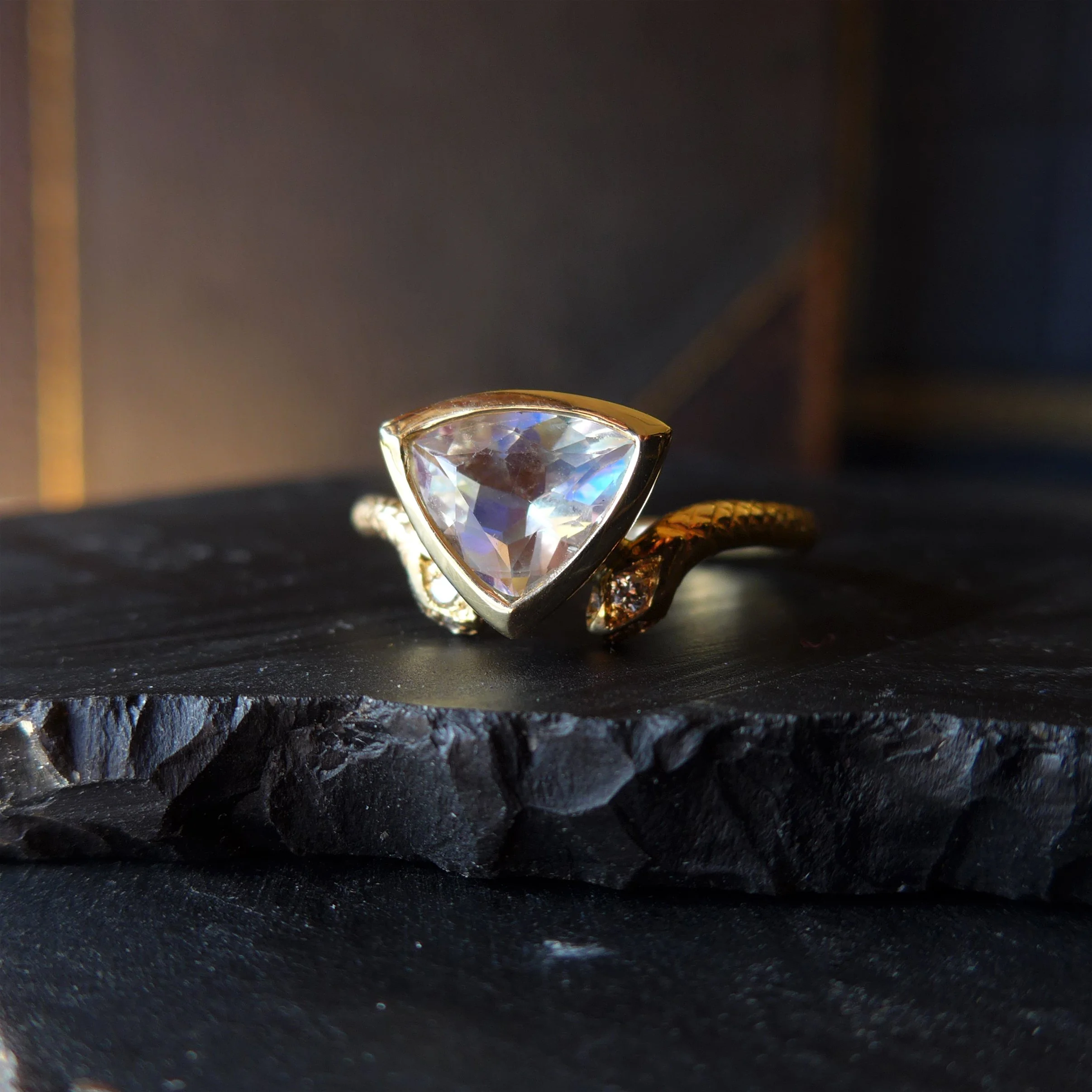 Stoned Ophidian Moonstone