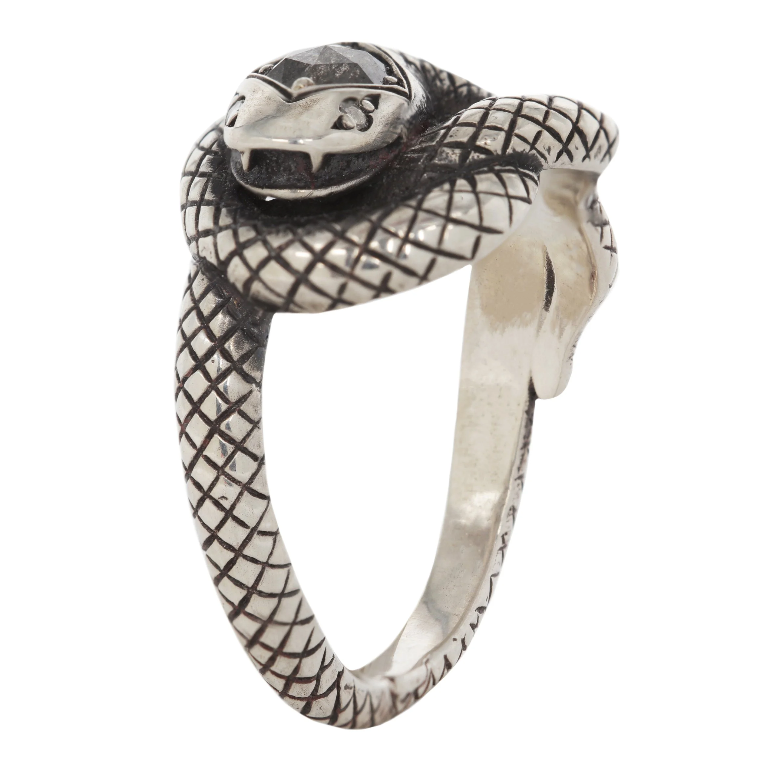 DEAL LTD-KNOT SNAKE RING DOUBLE 23号 Double Snakes Knot Ring