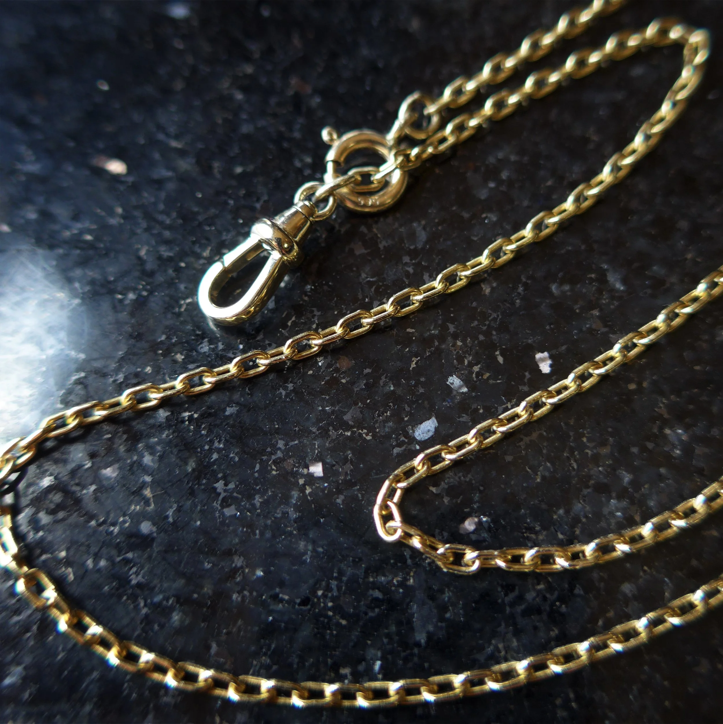 Archive Chain - Elongated Cable Chain