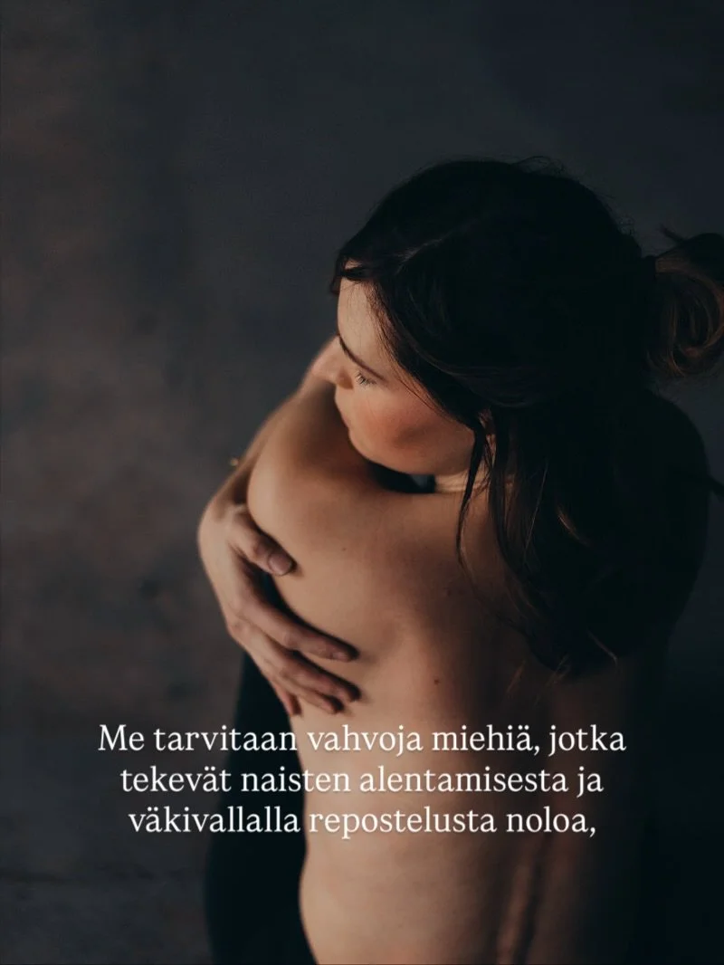Ja kyll&auml;, t&auml;llaisia vahvoja miehi&auml; tarvitaan my&ouml;s julkisuuteen roolimalleiksi. Miss&auml; he ovat?🤯Ei voida antaa Andrew Taten kaltaisten hahmojen olla ainoita nuorten miesten roolimalleja.

Olen siis huolissani my&ouml;s miehist