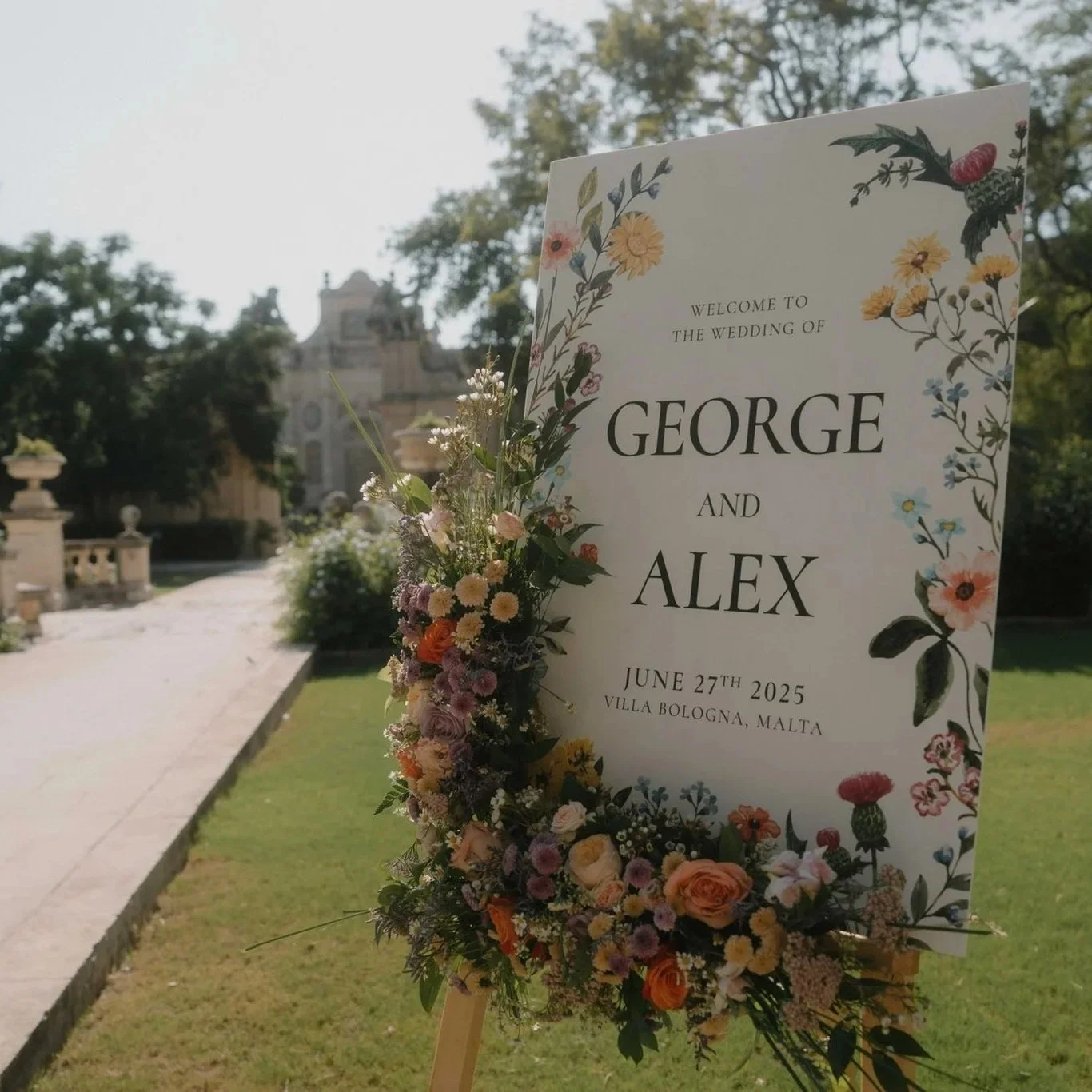 Alex & George Wedding