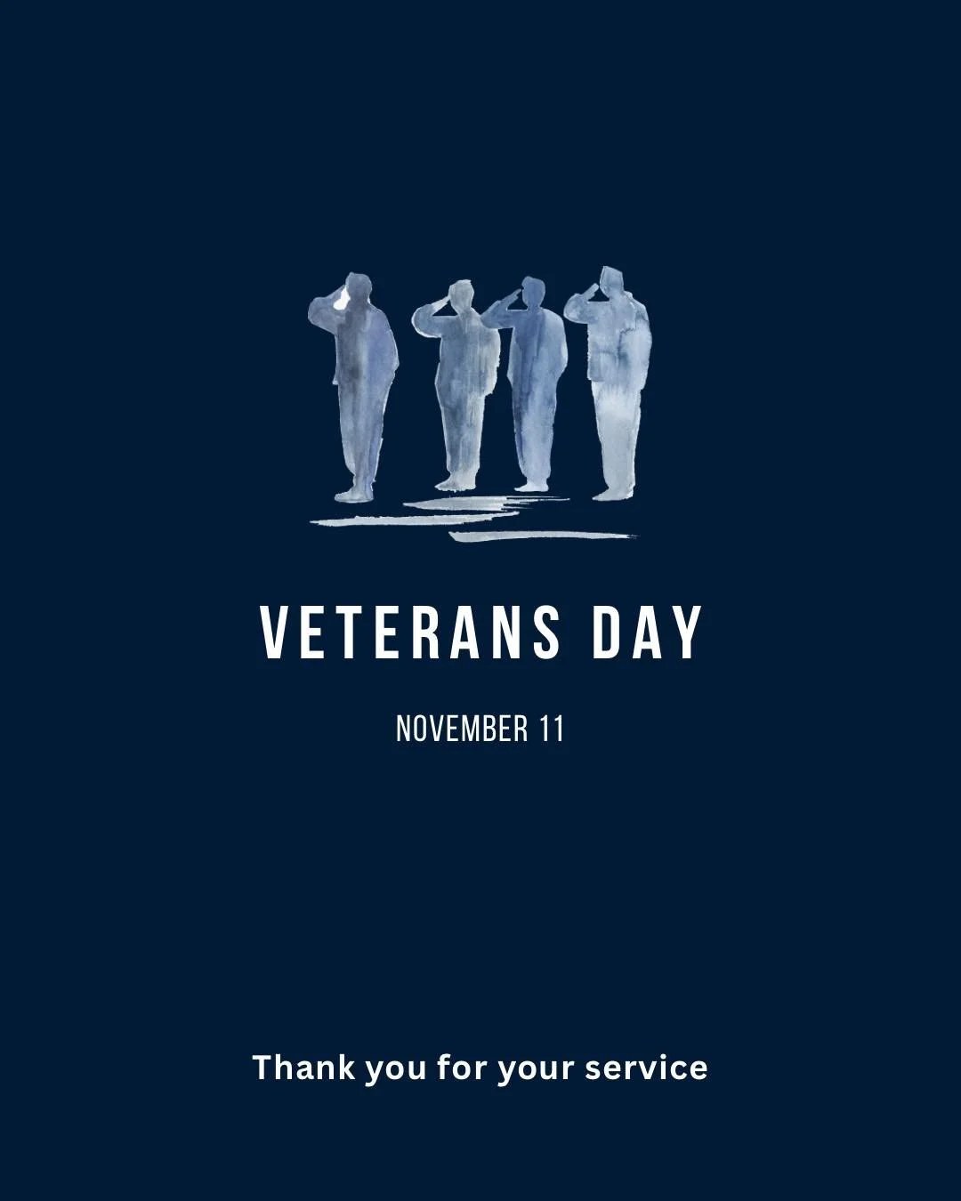 To all of our veterans, thank you for your service and sacrifice.