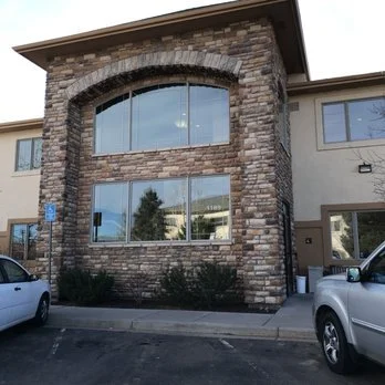 Stone entrance of 1189 S Perry St., Castle Rock