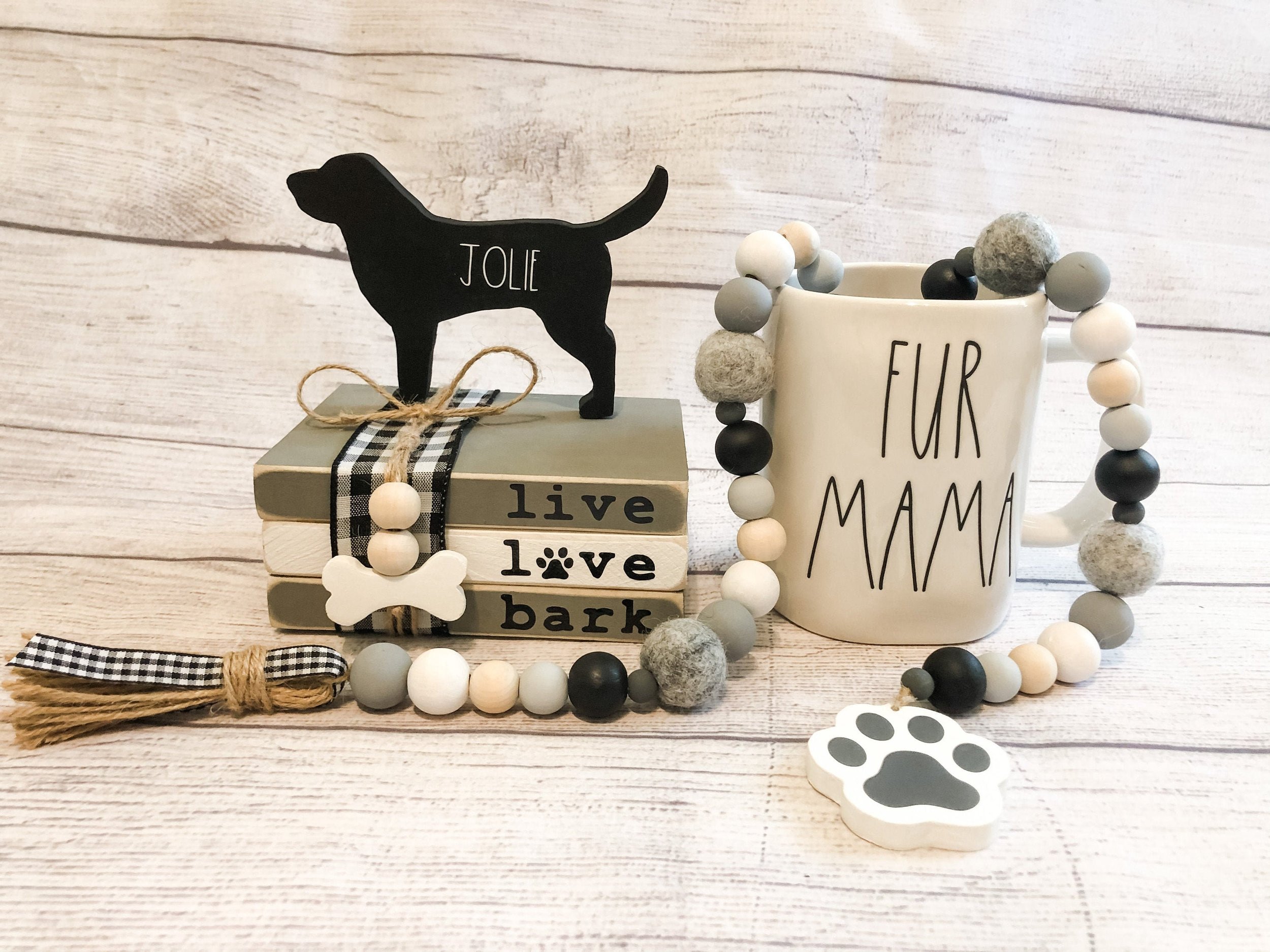 Wooden Dog, Wood dog, Hand Cut, Customize, Tiered Tray Decor, Dog Tiered Tray, Farmhouse Decor, Dog Decor