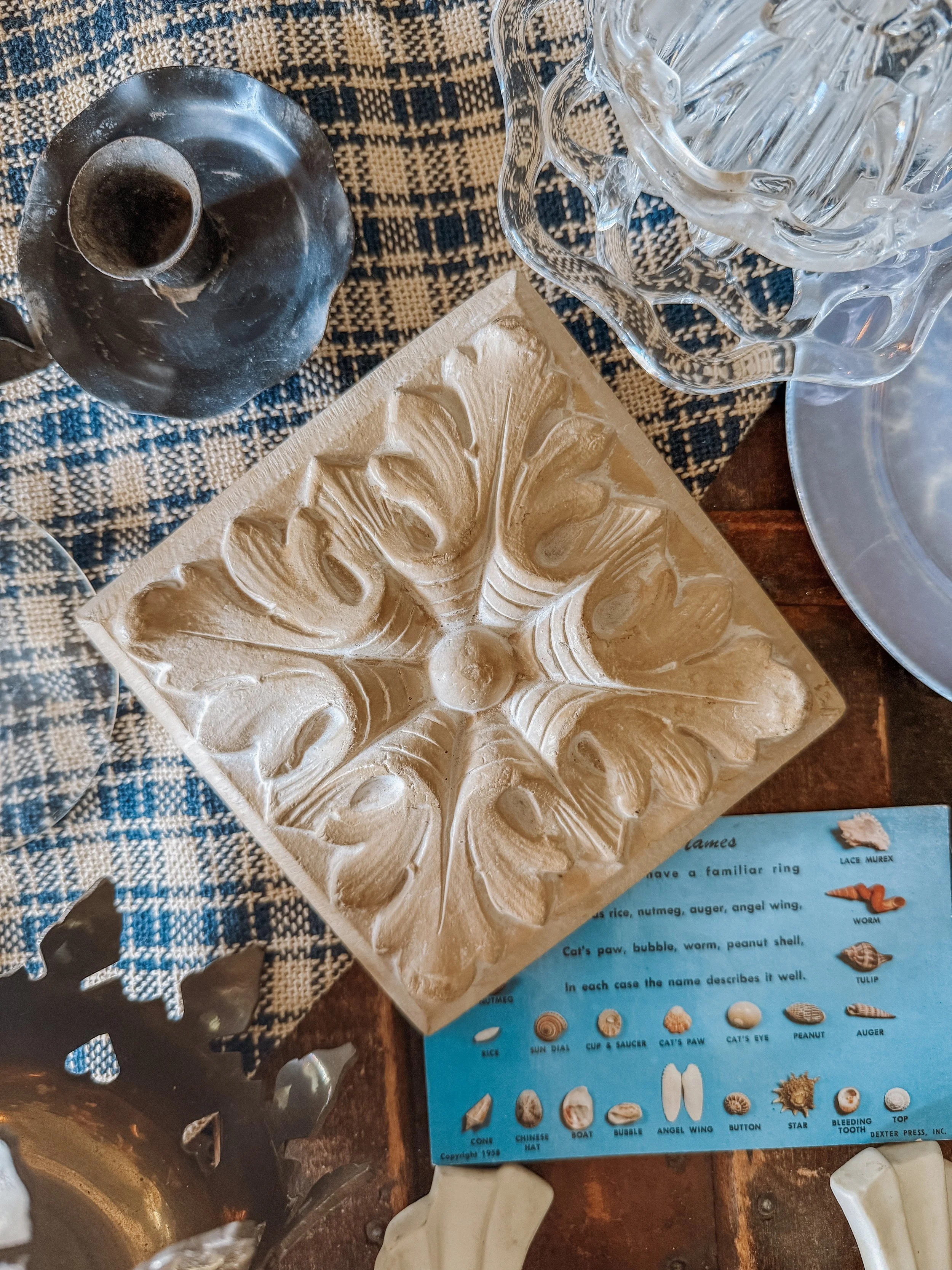 Architectural Floral Relief