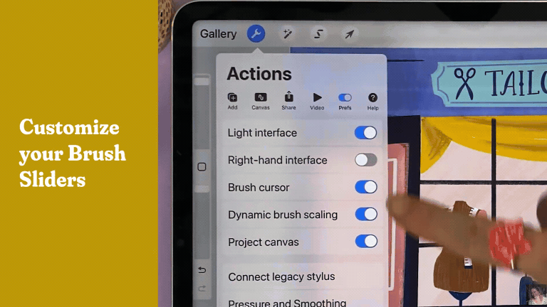 Procreate Gestures Cheatsheet — Brooke Glaser