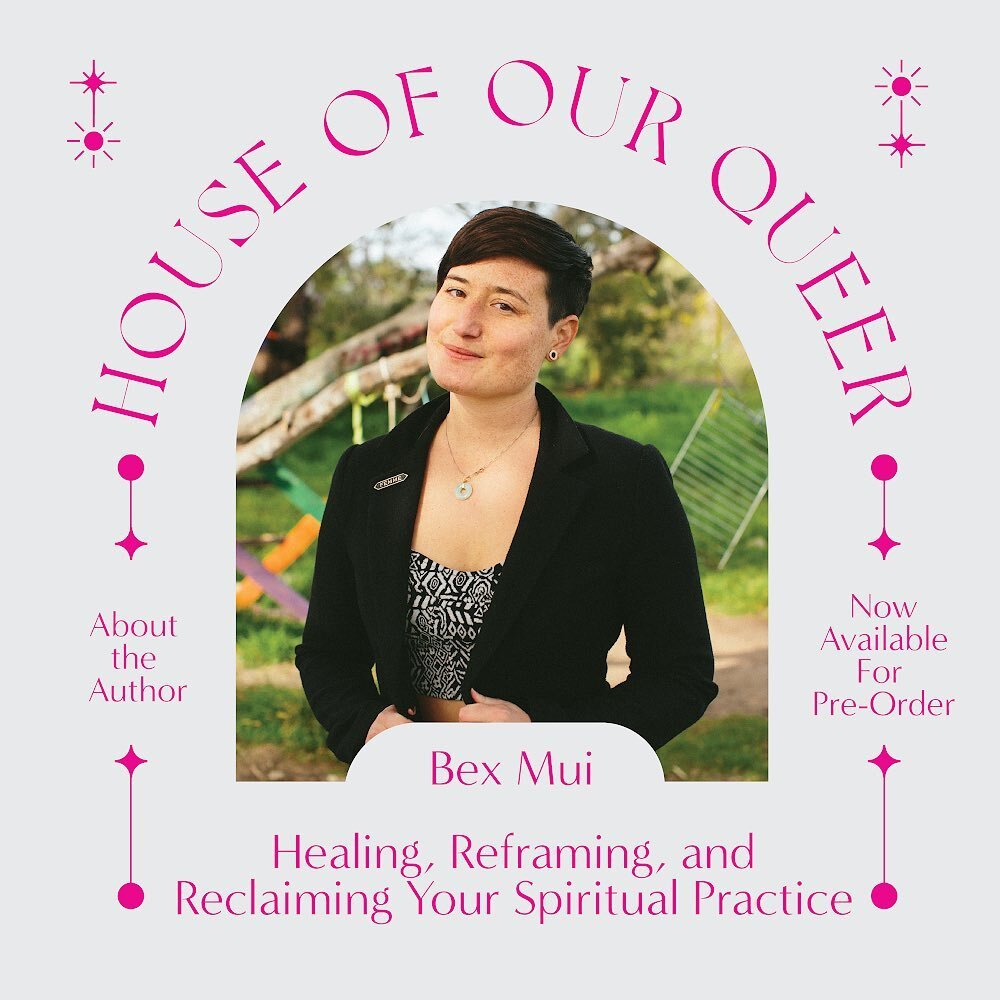 Meet Bex Mui, author of House Of Our Queer: Healing, Reframing, and Reclaiming Your Spiritual Practice.

Bex and Lou met in the summer of 2021 and decided to collaborate on what is now PPP&rsquo;s first major title.

PPP&rsquo;s mission is to publish