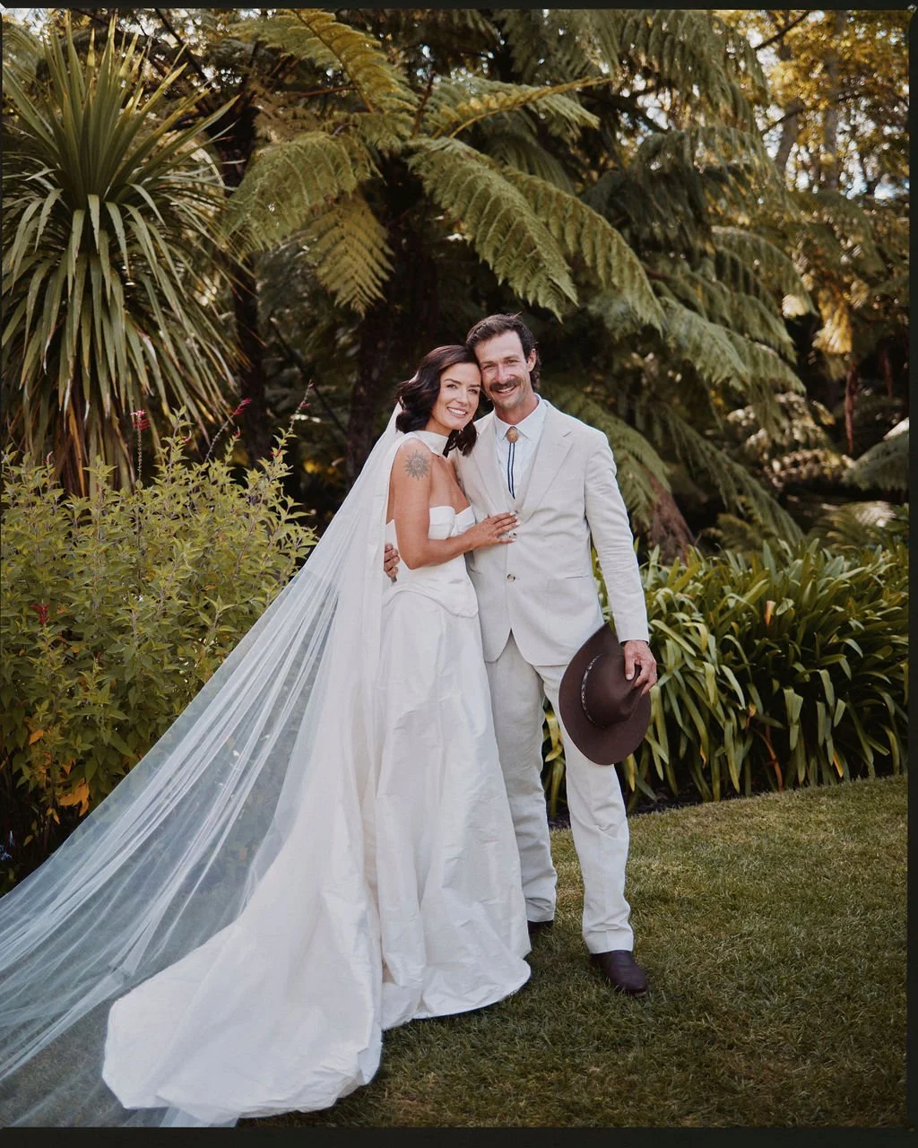 Aesha Scott wedding veil Emma blusher veil LVR Bridal