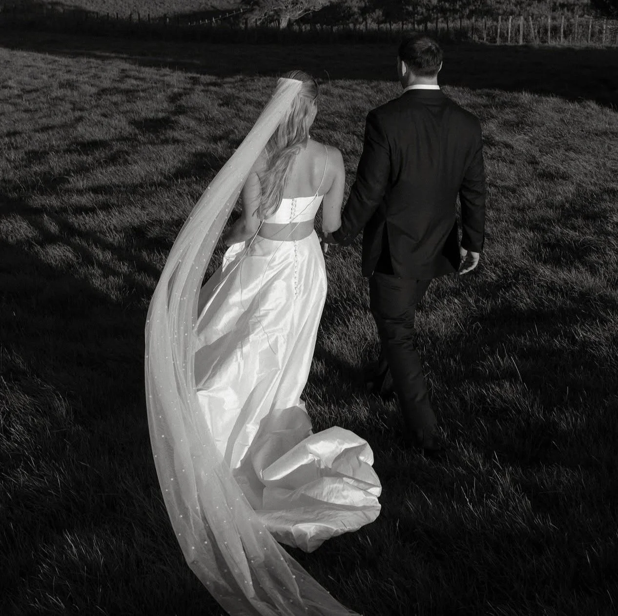 Stunning Tessa in our Daphne Set and Oasis Pearl Veil