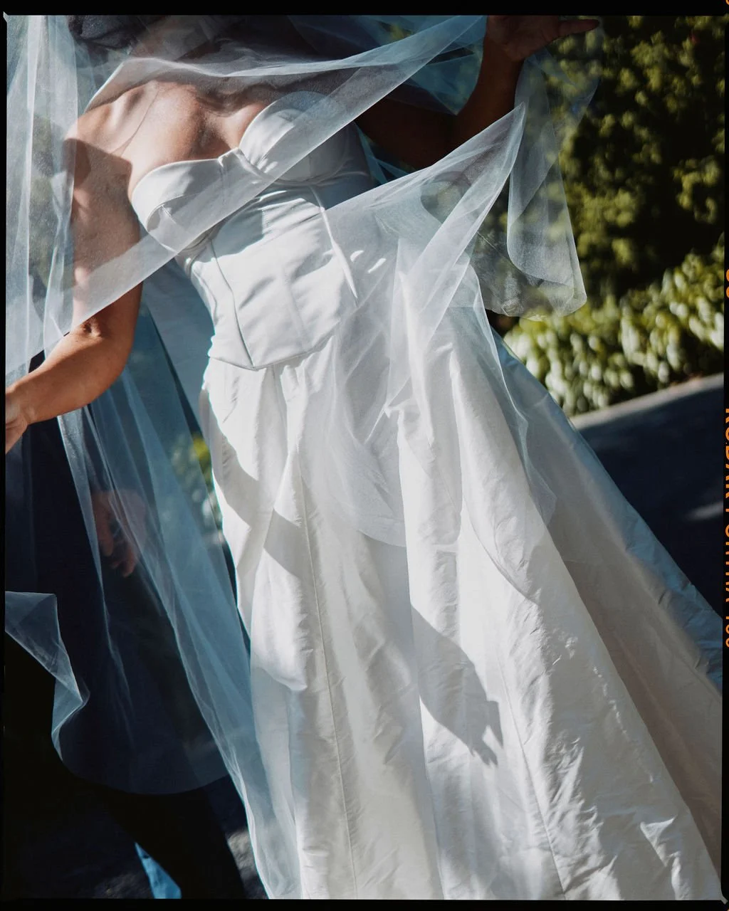 Aesha Scott wedding veil Emma blusher veil LVR Bridal