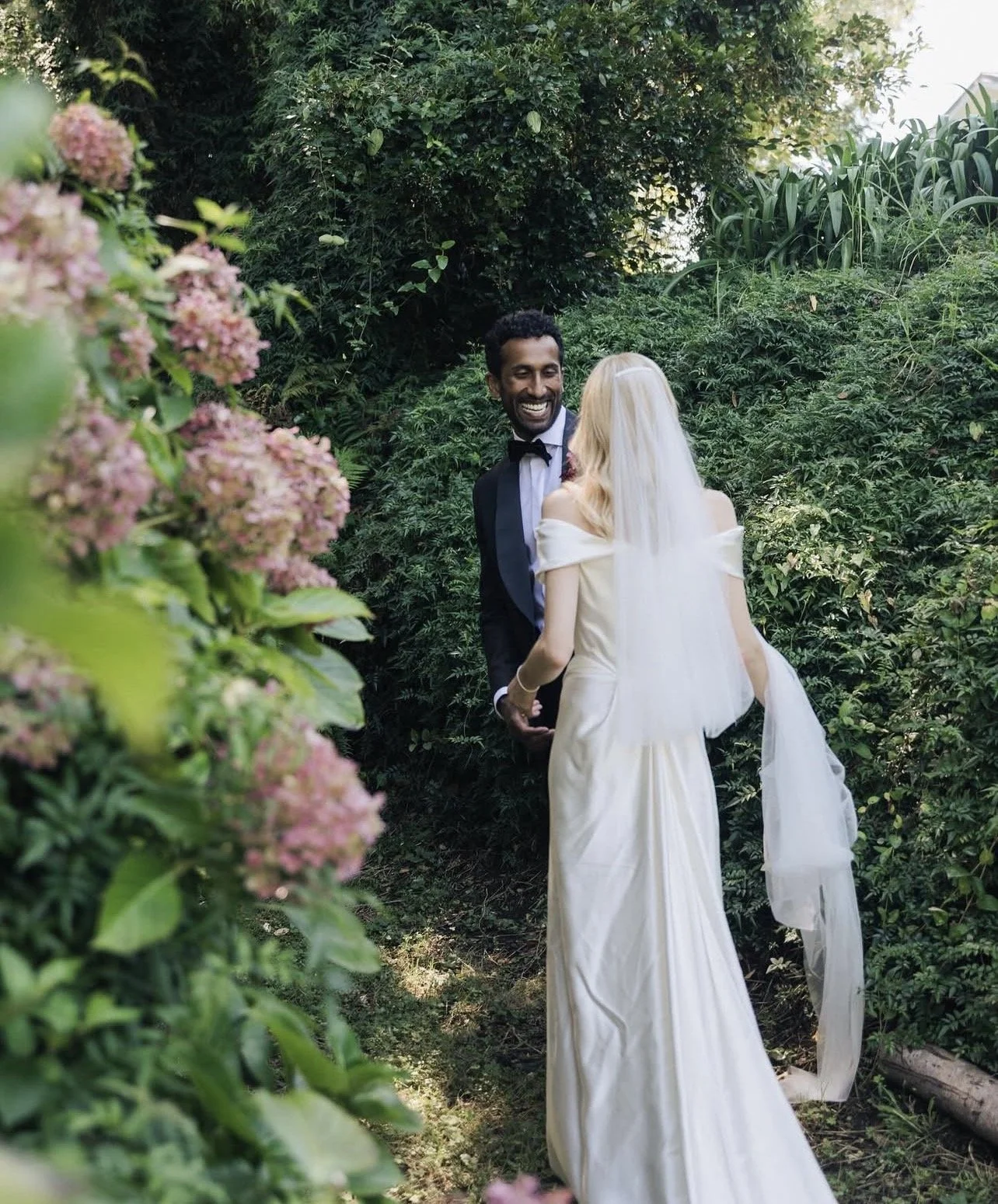 Angelic Kathryn in Vivienne Westwood and our Jordan Blusher Veil