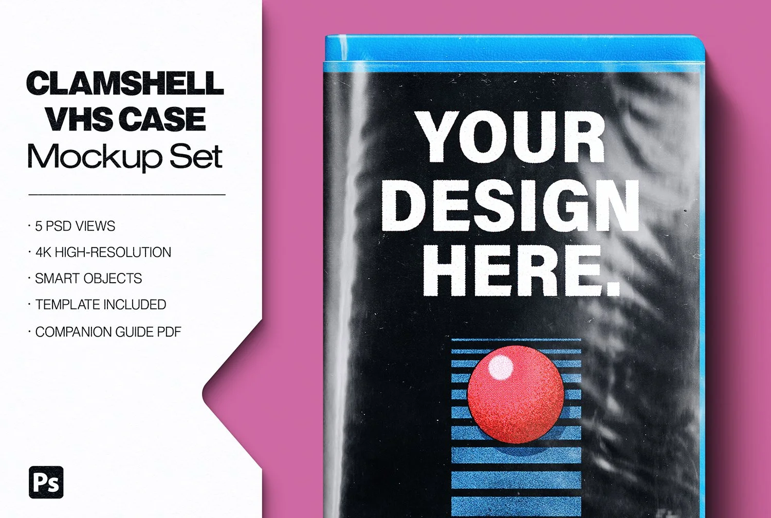 thumbnail image 2 of Lot Of Blank Colored VHS Clamshell Cases – Empty Swap Shells For DIY Projects 2 of 5