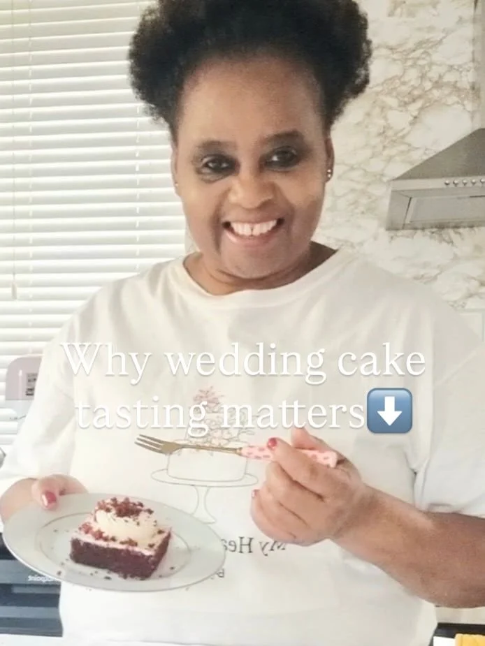 Your wedding cake should be more than beautiful &mdash; it should taste unforgettable 🤍
A cake tasting allows you to experience flavours, textures, and quality before booking, ensuring your cake is perfect for your special day.

Cake tasting boxes a