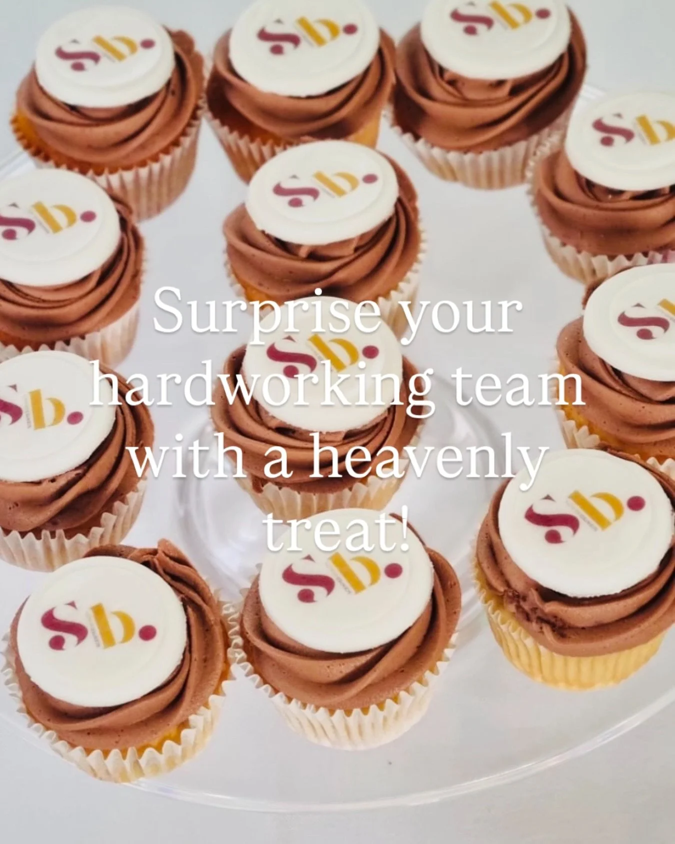 Beautifully boxed branded cupcakes &mdash; ideal for staff appreciation, events, and client thank-yous.

📍 Cambridge &amp; nearby business parks
📩 Enquiries welcome

#CorporateCakes #CambridgeEntrepreneur #BusinessGifts #BrandedDesserts #MyHeavenly