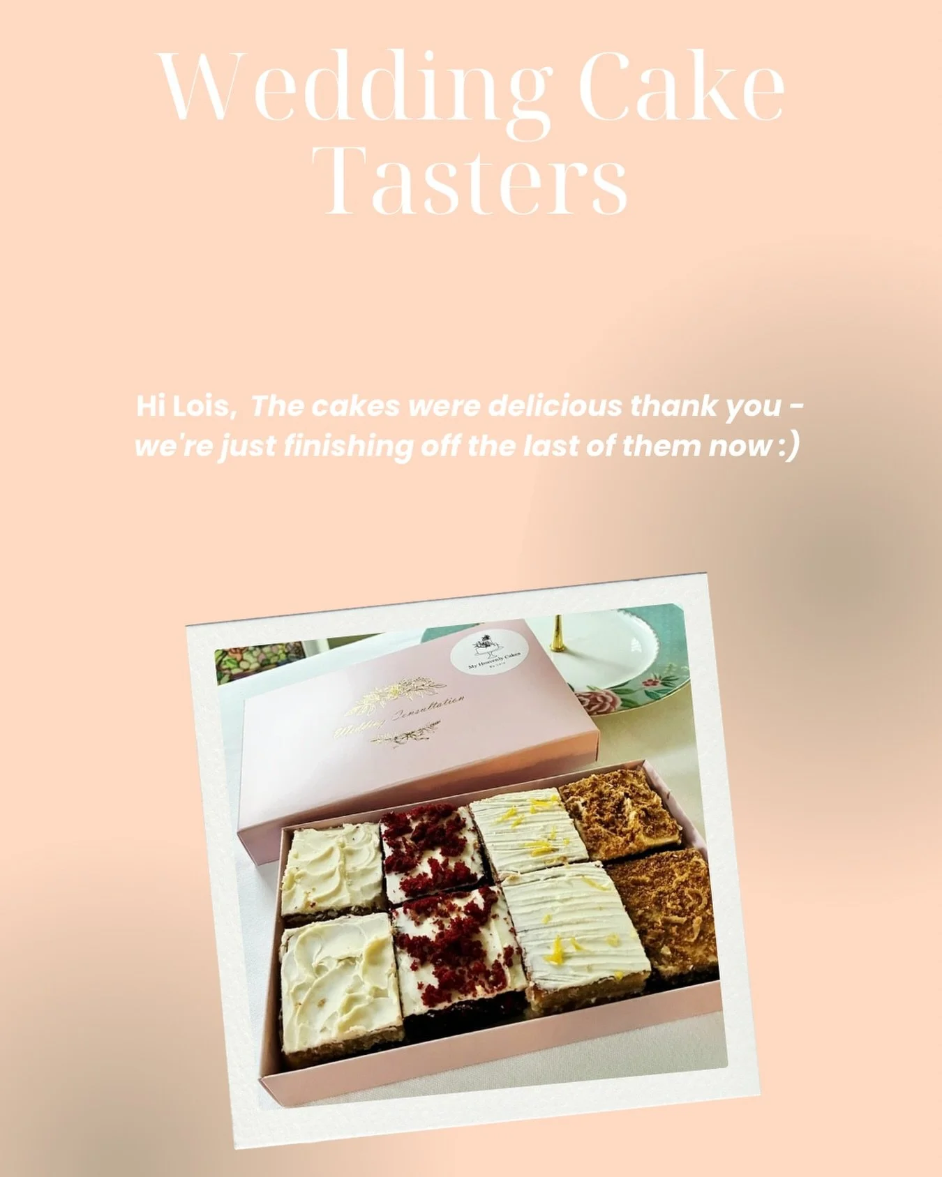 Cake tasting&hellip;the first step to your wedding cake journey!

myheavenlycakes.uk

#weddingcakescambs 
#cambridgeweddingcakes 
#cambridgeweddings 
#cambridgeweddingcakemaker 
#cambridgebaker