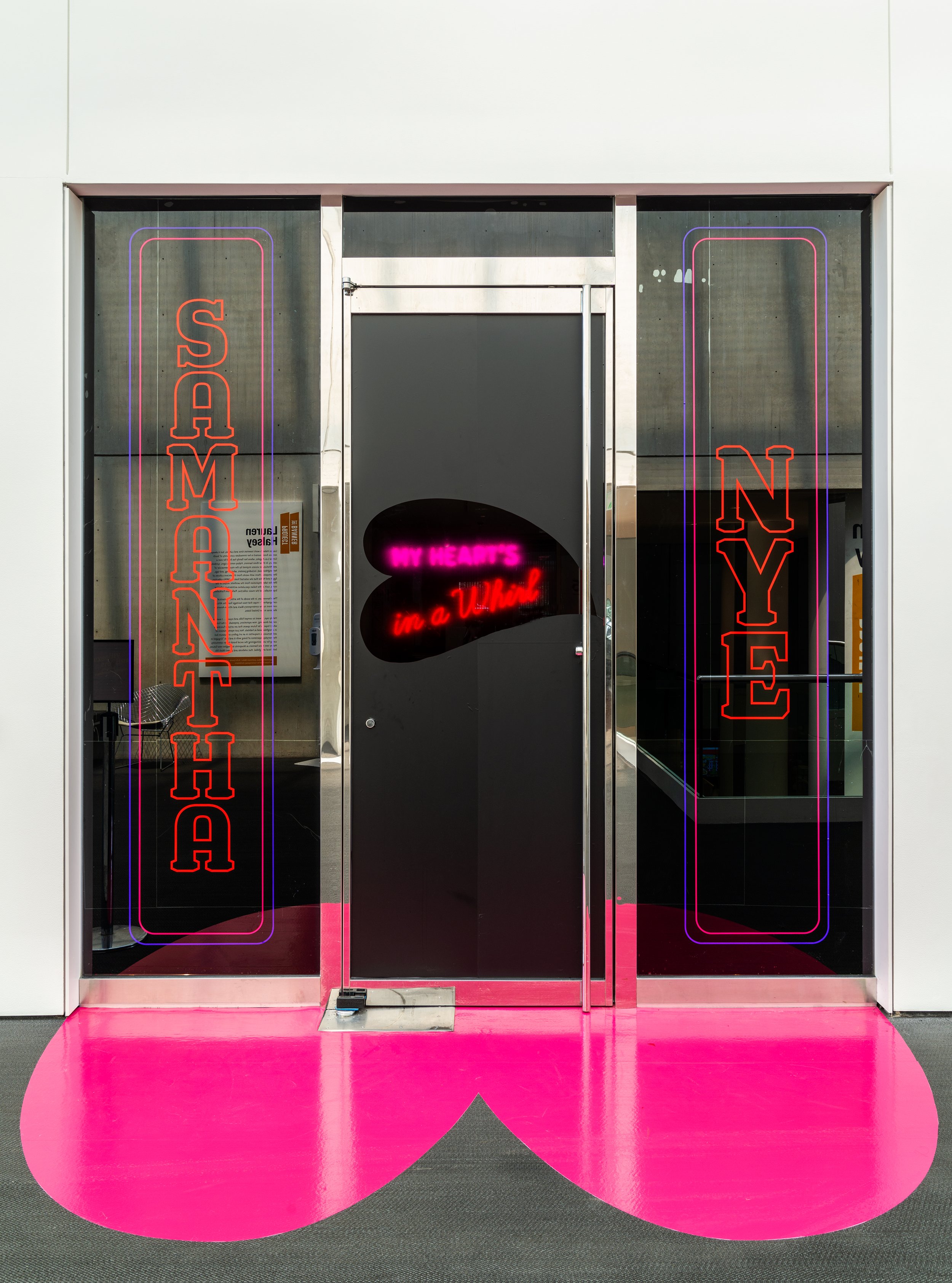 Entrance to exhibition