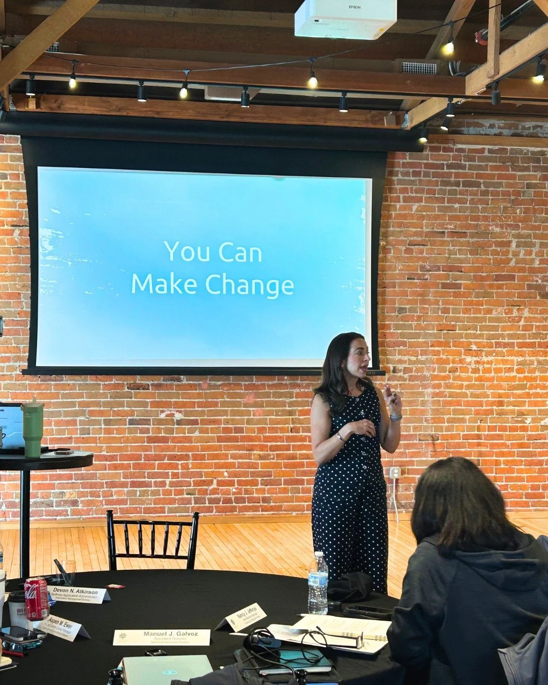 I walked into a recent keynote carrying two worries that sat with me more than I expected.

The first was my voice.
I had been struggling with it all week while recording my audiobook, and I was nervous it would give out halfway through the session.
