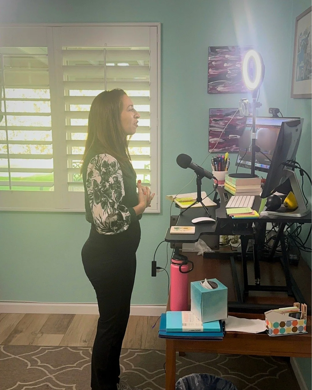 I recently faced something I am terrified of, and not to toot my own horn but I killed it. 

Singing on a Zoom is my own personal idea of hell. And I did it. 

I love singing, but my ability to match pitch is&hellip; inconsistent at best. I have prev