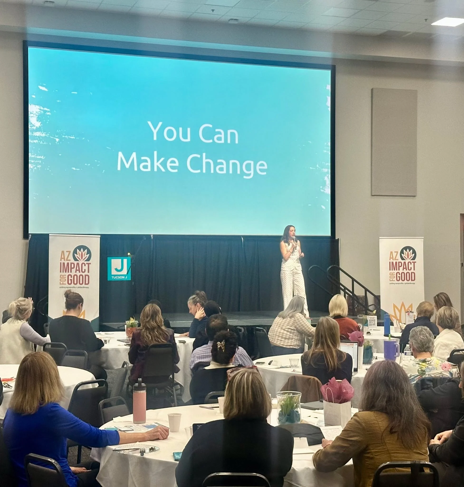 What&rsquo;s taking your time but not moving your vision forward? 

Last week, I had the opportunity to keynote the Southern Arizona Impact Collective Conference in Tucson, hosted by @azimpactforgood .

The room was full of nonprofit leaders and cons