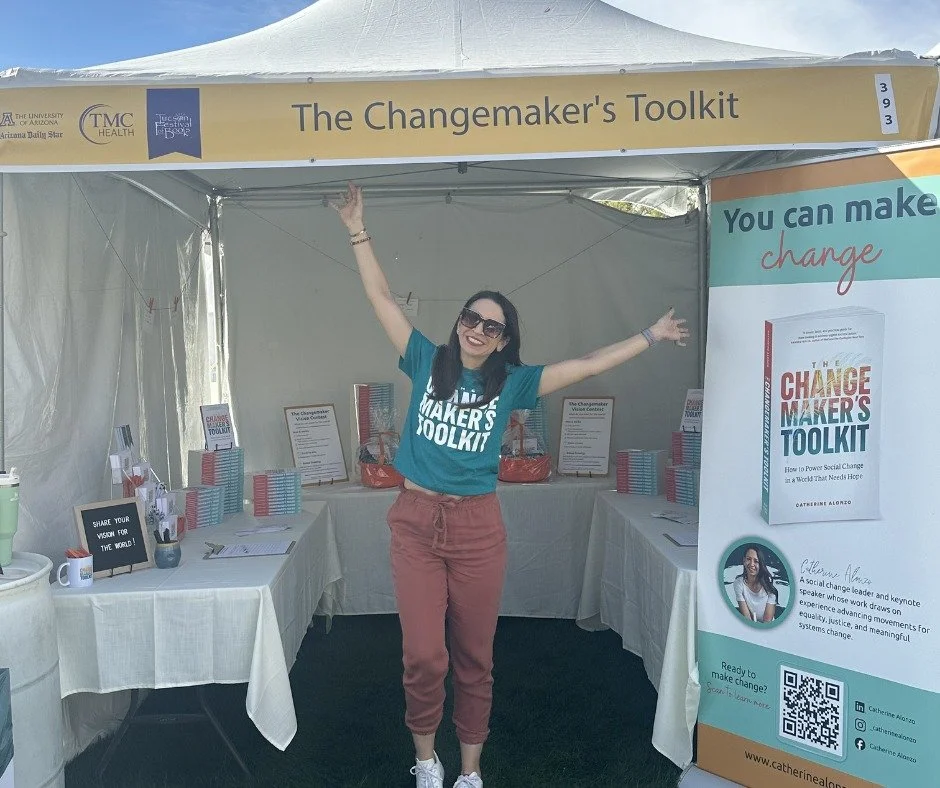 This past weekend at the Tucson Festival of Books was incredible.

I had so many meaningful conversations with people who care deeply about their communities &mdash; and who, at the same time, feel stuck, burned out, or unsure of what to do next. Tha