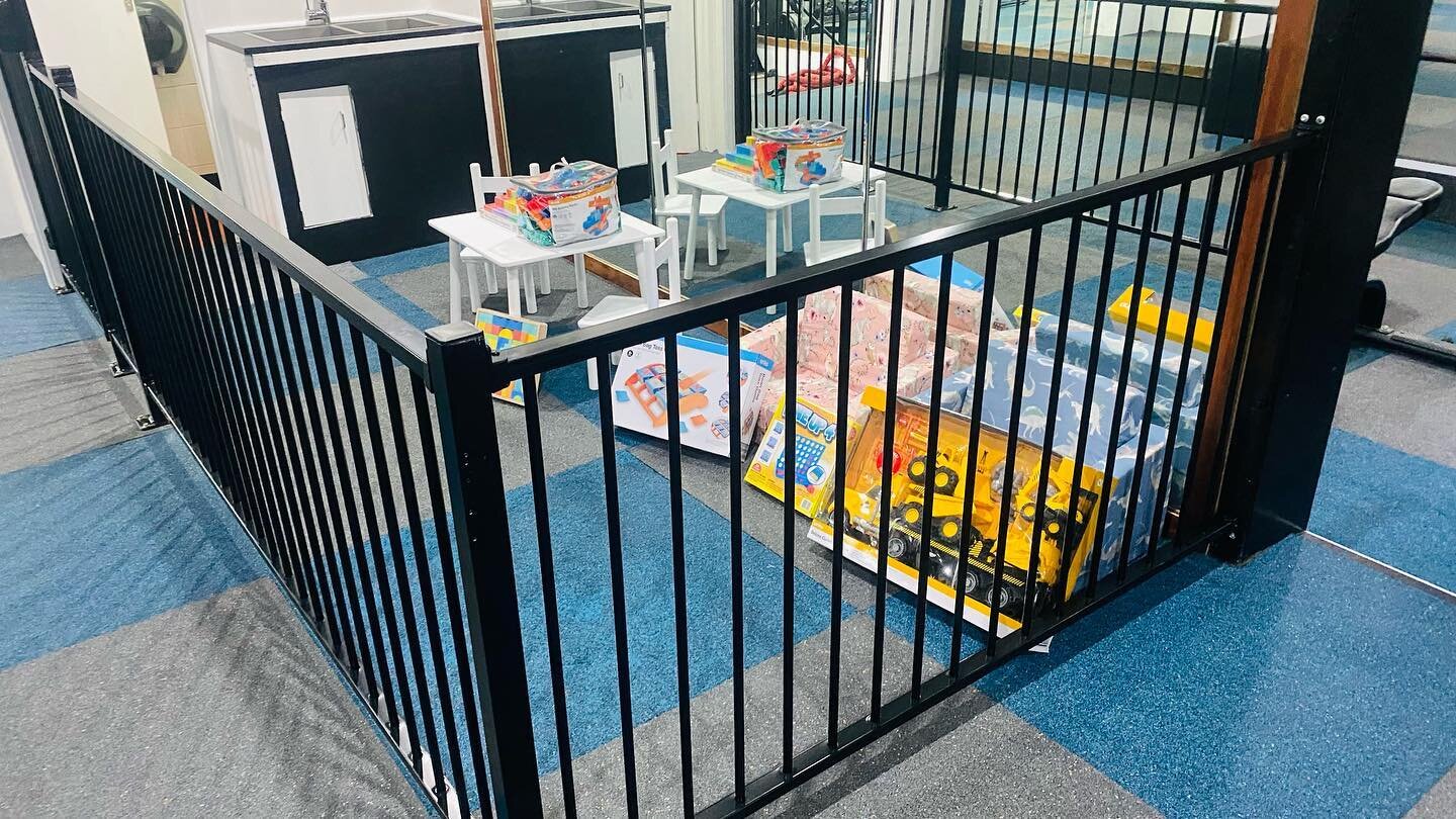 No extra Cost (Free)!
This is new the kids playtime area. As you can see I also purchased items to keep your children entertained.