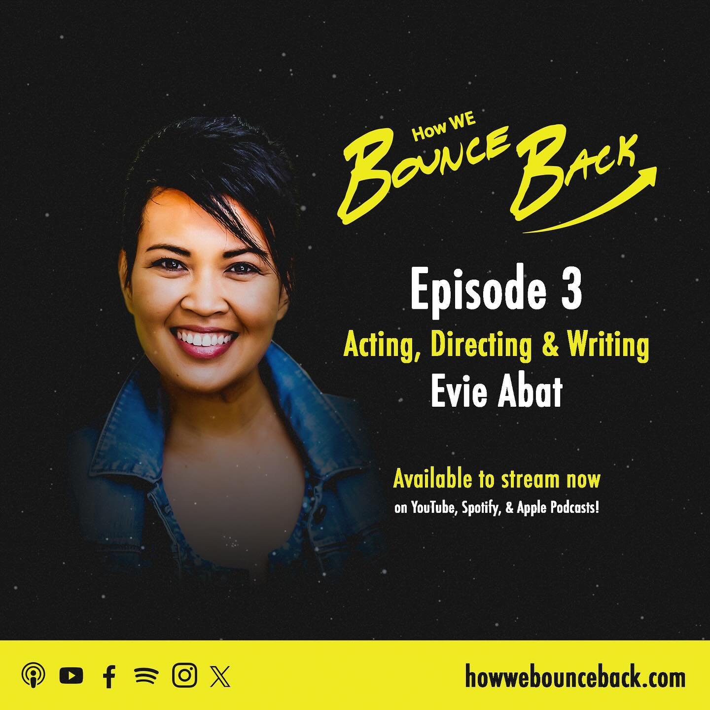 Actor &amp; Director, Evie Abat, shares how she defines failures and successes in her film, TV, and theatre work. From taking the stage in Washington D.C. to directing her first short film in LA, Evie prevents any limitations from holding her back.

