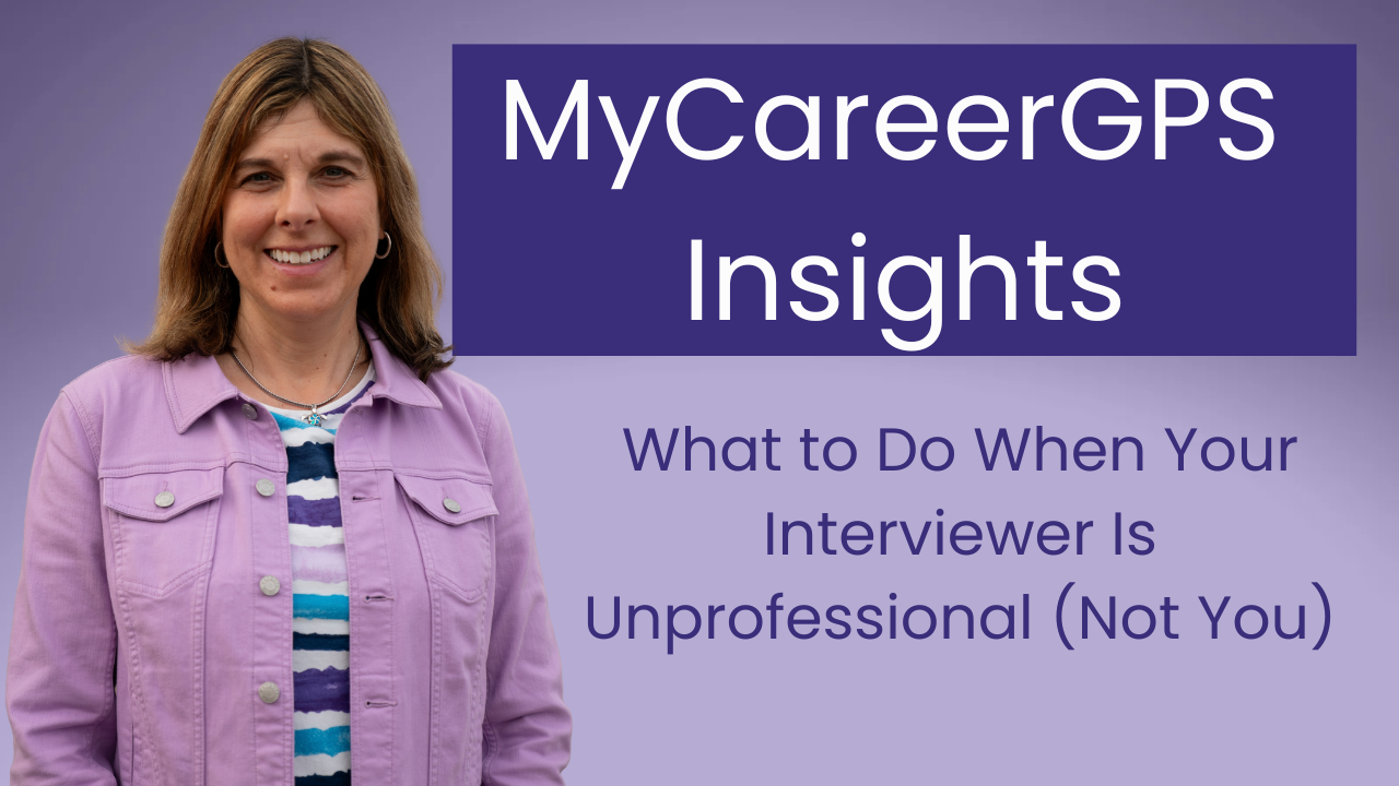 What to Do When Your Interviewer Is Unprofessional (Not You)