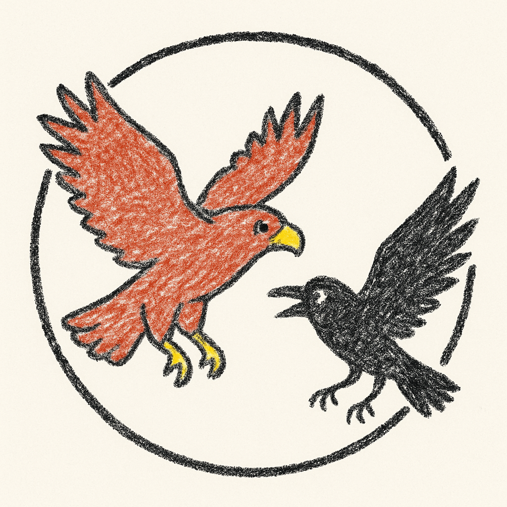 Harried by Crows