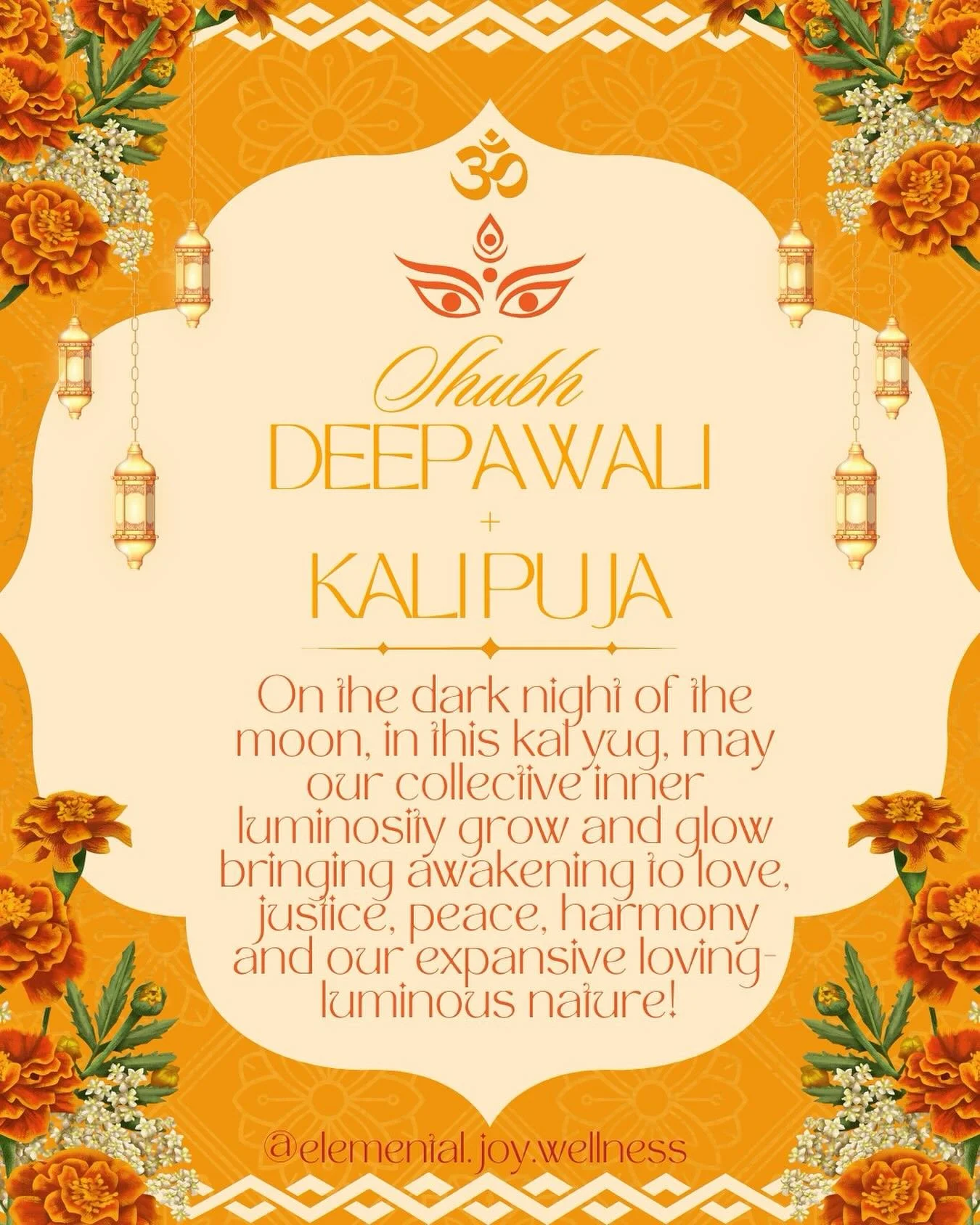 Kali Puja &amp; Diwali (and though I&rsquo;m not Sikh, Bandi Chhor Divas) for me have been a deepening of yogi practices for decades. It is a re-invitation to the sacred luminosity of life/universe/the divine. To tend to the subtly of inner inner Tej