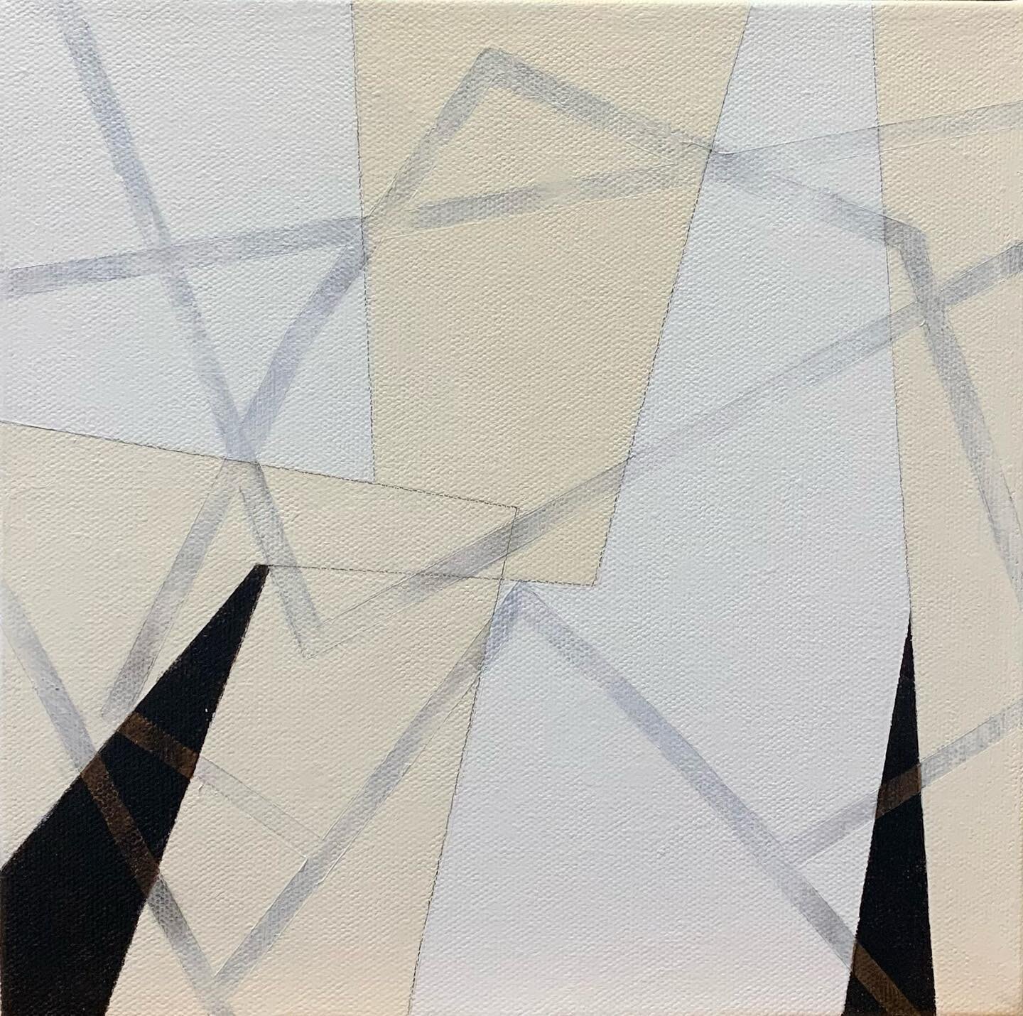 An experiment in lost n found. 
#lines #angles #smallformat #acrylic #graphite
.
November 2022
.
#painting #contemporaryart #art #artist #minimalism #abstractpainting #geometric #geometricabstraction #architectural #interior #artcollector #artseries 