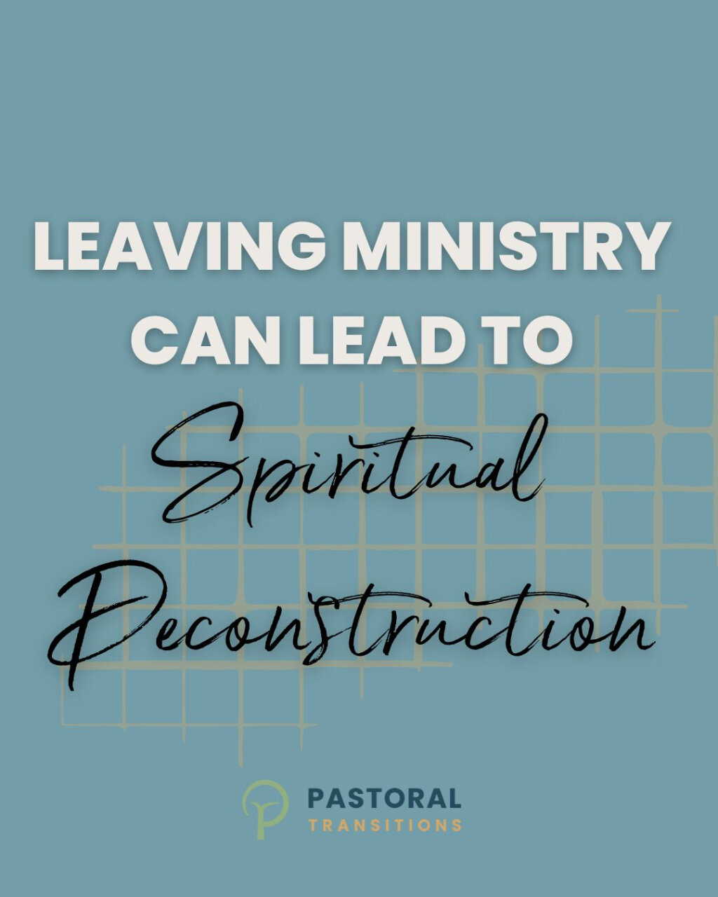 Leaving ministry can lead to spiritual deconstruction.

It's a delicate, deeply personal process.

Our role? To offer a safe space for questioning, healing, and rediscovering faith.

 Let's turn this season of doubt into a journey of redefining and d