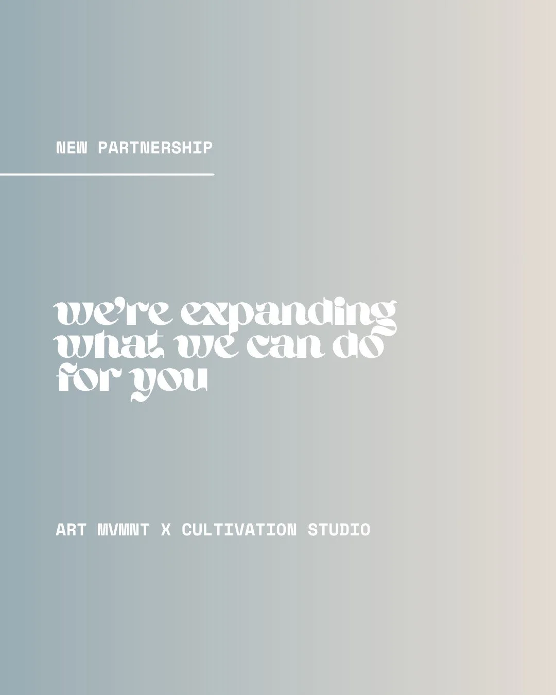 Big news, creative fam, we're expanding! ✨ 

We are thrilled to announce our new partnership with Patricia of @Cultivation.Studio, and we're now offering custom Squarespace web design services right here through our agency 🌐 

If your brand is ready