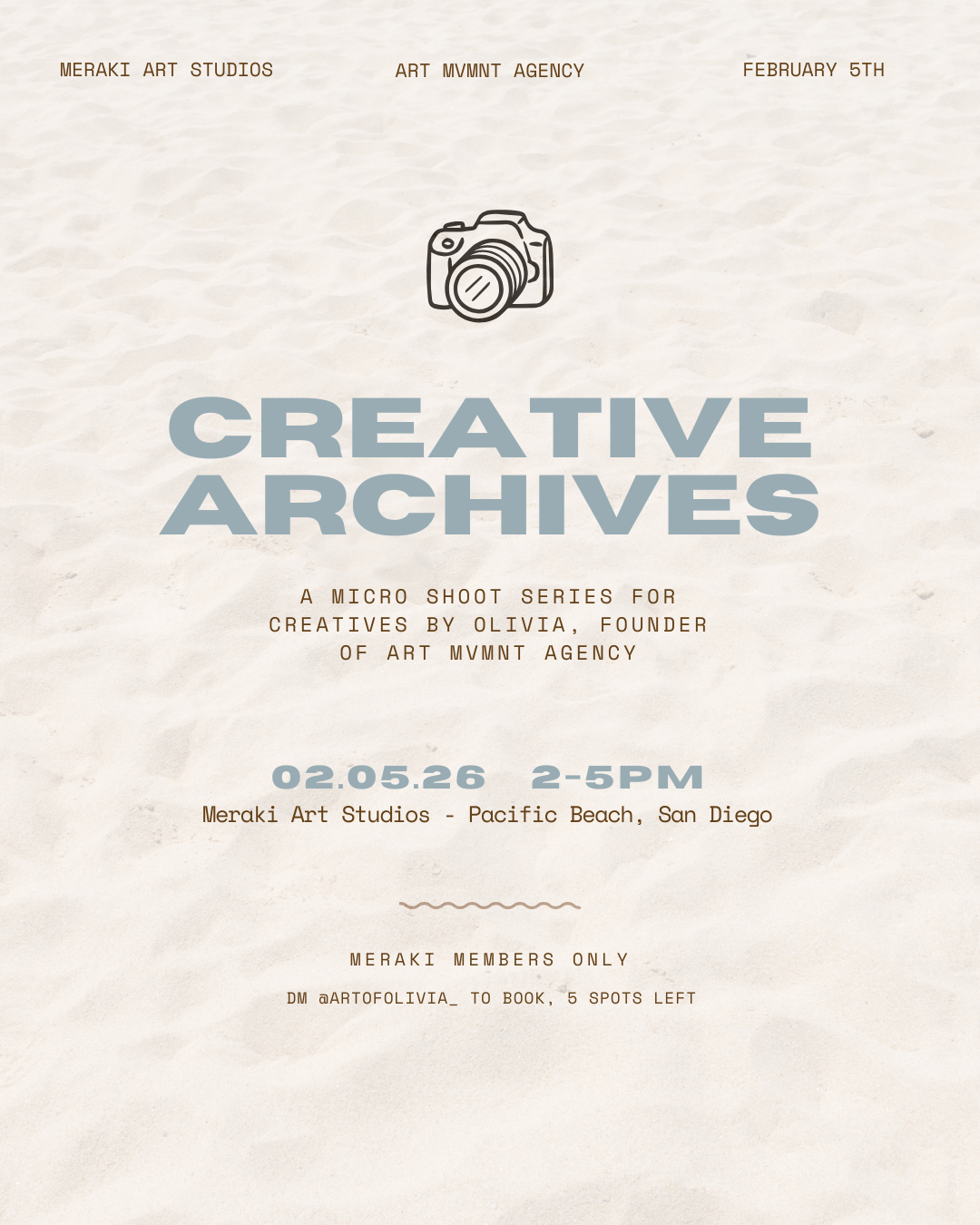 Creative Archive Session at Meraki Spaces