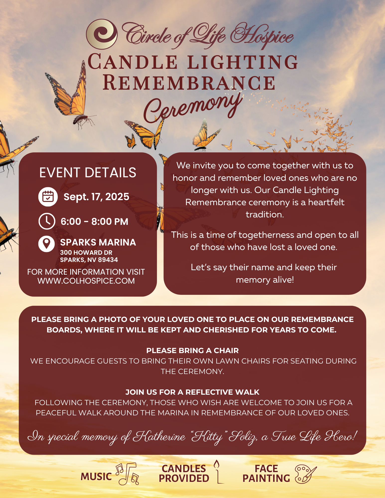 Candlelight Remembrance Ceremony