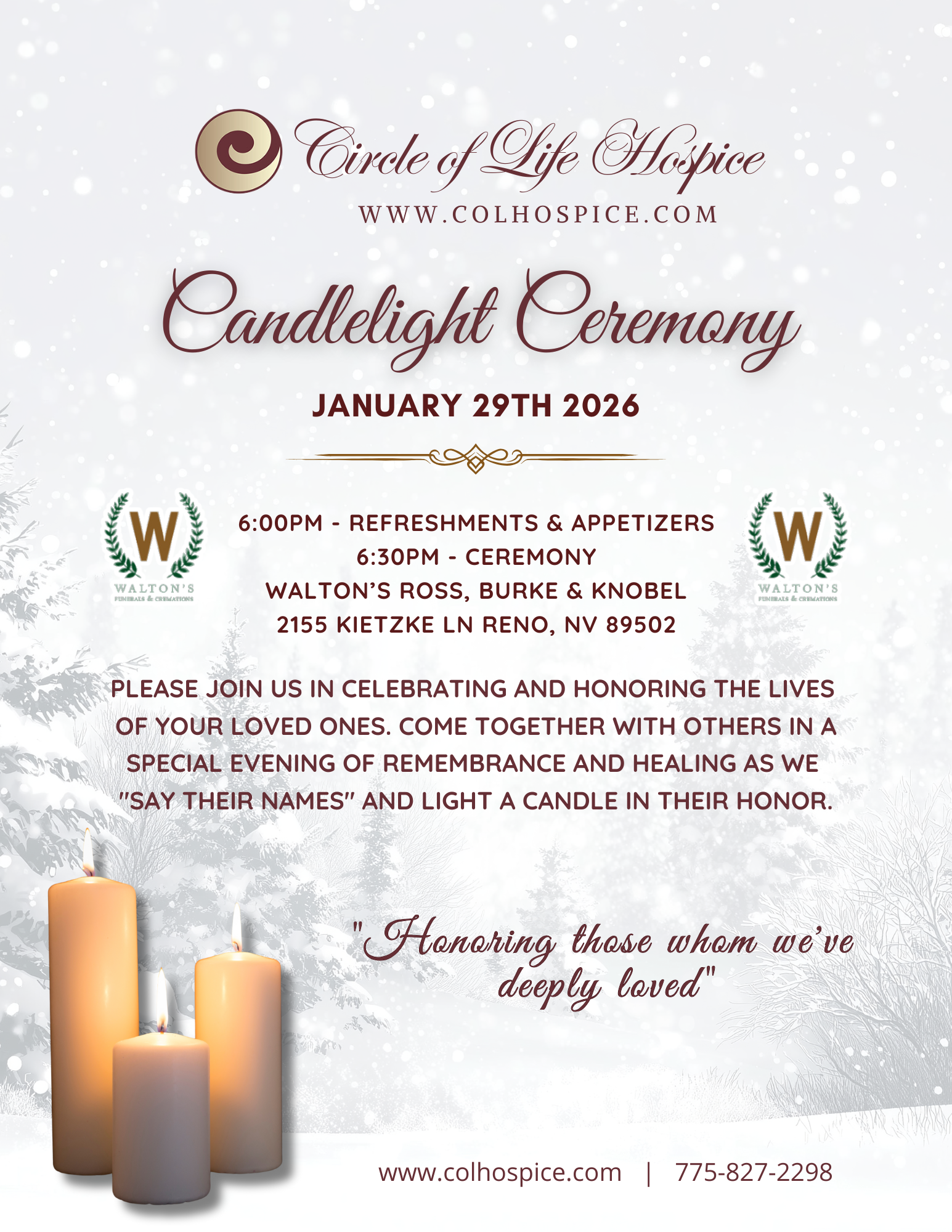 Candlelight Ceremony