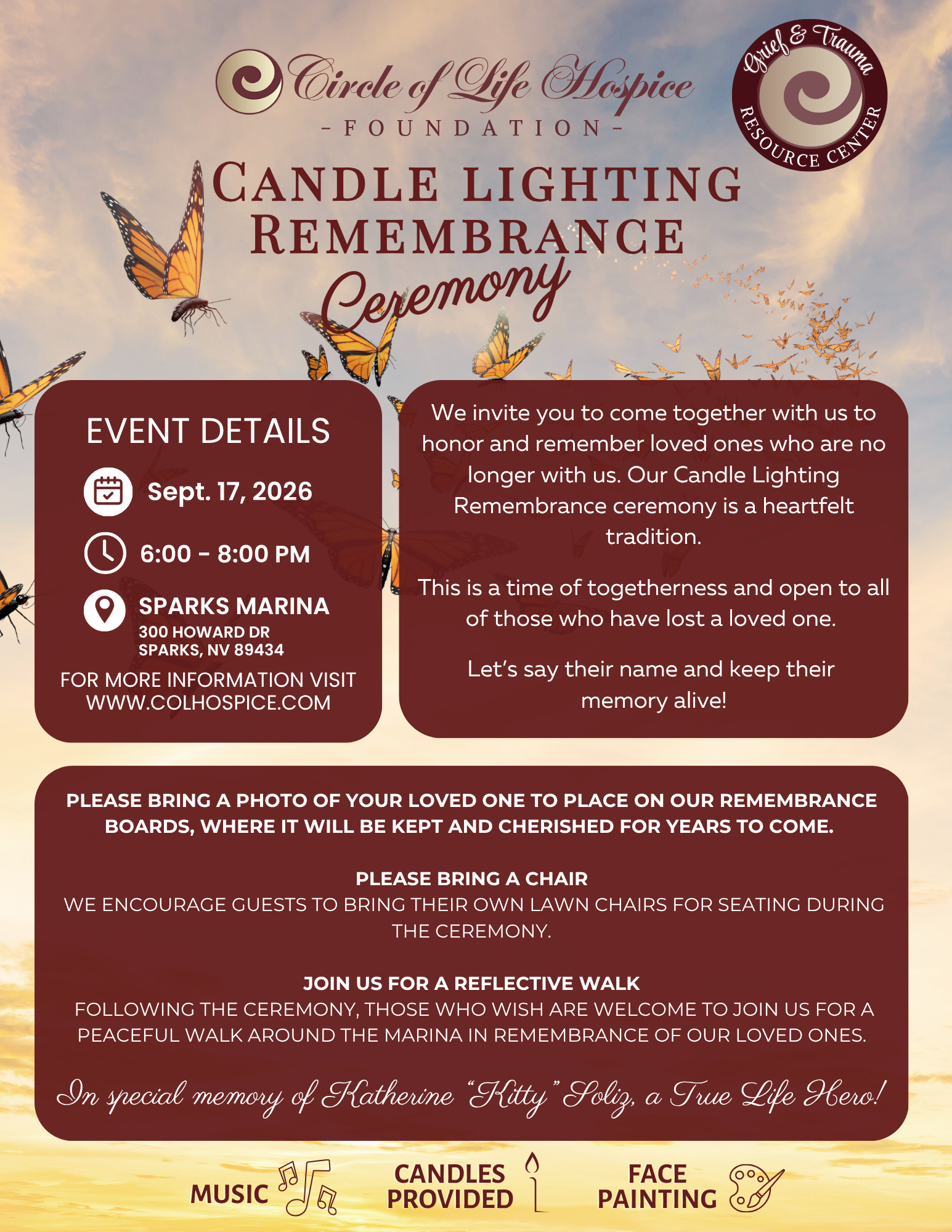 Candlelight Remembrance Ceremony