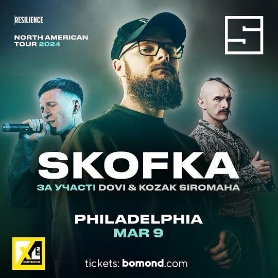 XLeum Construction is very proud to be an official partner of @skofka.ua North American Tour 🇺🇦 🇺🇸 joined by @dovi.music.ua @kozak.siromaha and brought to you by @resilienceentertainment 

If you enjoyed the @kalush.official concert, join us agai