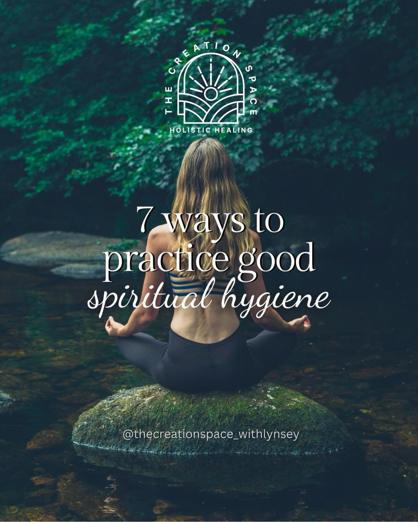 Our spiritual hygiene refers to the practices we adopt to cleanse and protect our energy 💚
⠀⠀⠀⠀⠀⠀⠀⠀⠀
For a closer look at energy clearing tools and their uses, check out my &lsquo;How to Stay High Vibe&rsquo; guide and bonus meditation in my online 
