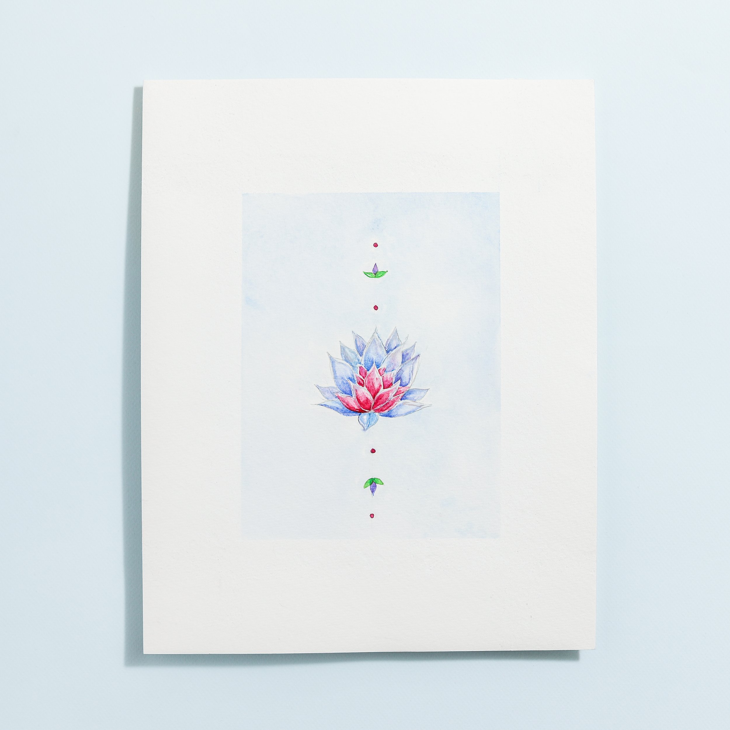 Earth Lotus I 8"x10"