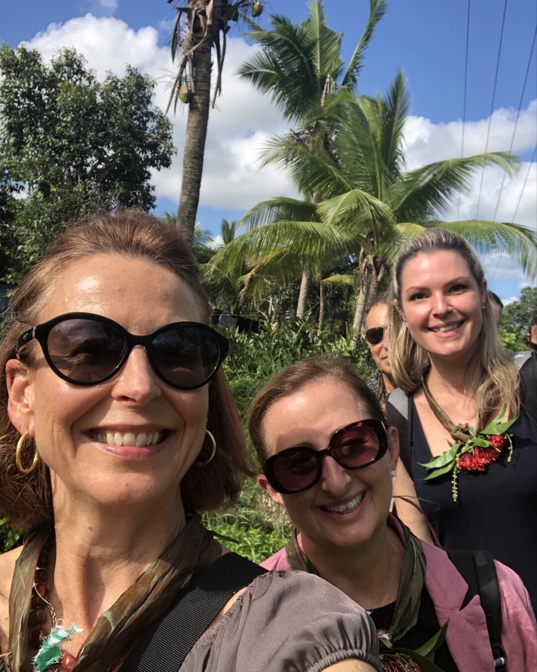 We made it!! Not one person tumbled into the wild, croc infested, rushing river below!! 😃🤣 (well&hellip; perhaps not croc 🐊 infested.. and not exactly wild. Rather more of a piddling stream!!) @savechildrenaus