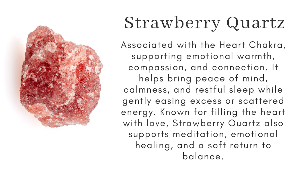 strawberry quartz pink Find Your Center Seattle