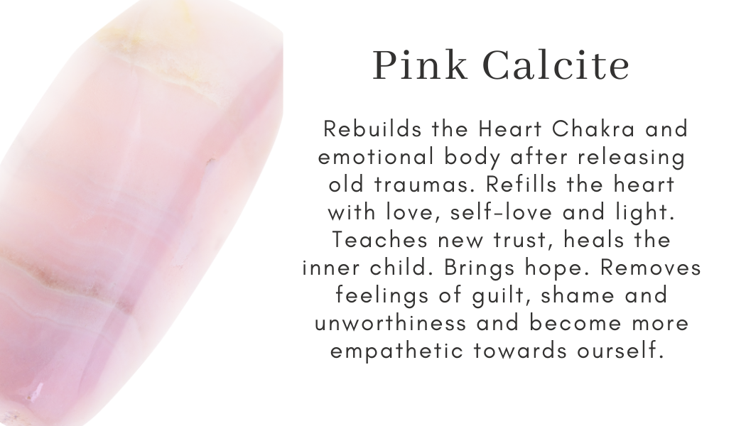 pink calcite Find Your Center Seattle