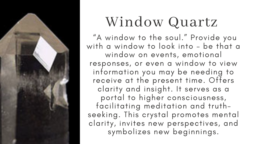 window quartz Find Your Center Seattle